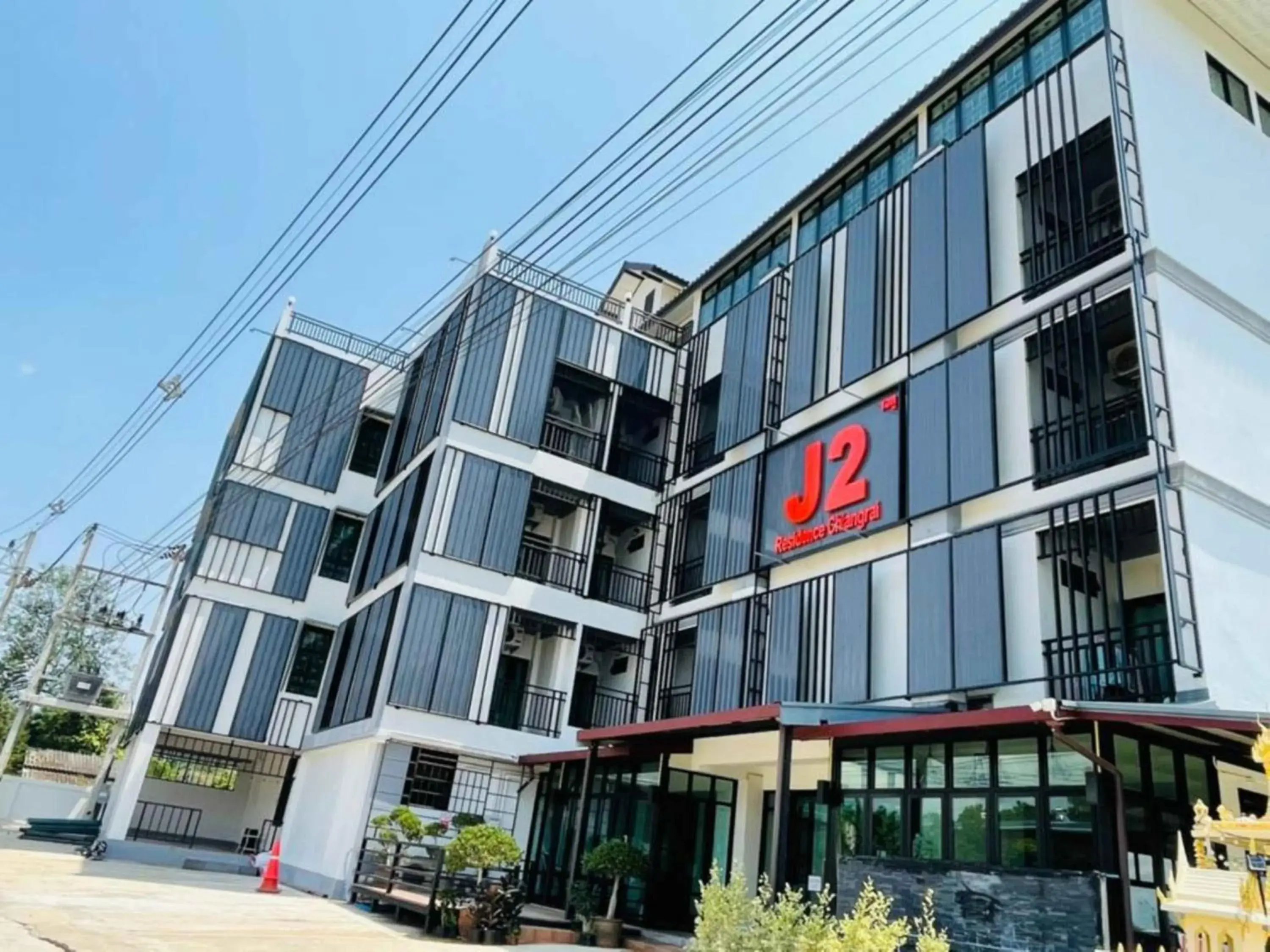 Property building in J2 Residence Chiang Rai Property building in J2 Residence Chiang Rai