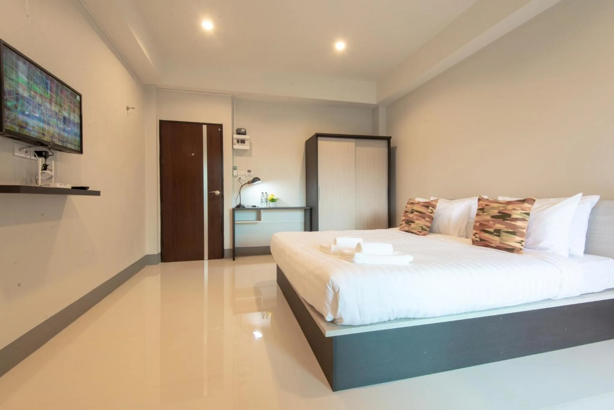 Bed in J2 Residence Chiang Rai