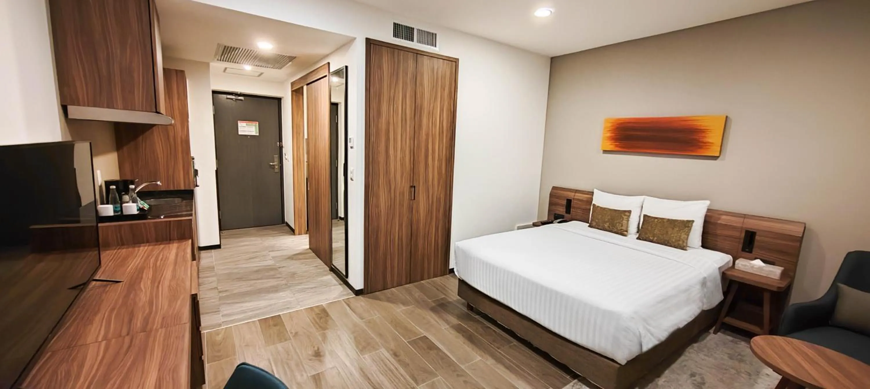 Photo of the whole room, Bed in FUJITAYA Querétaro