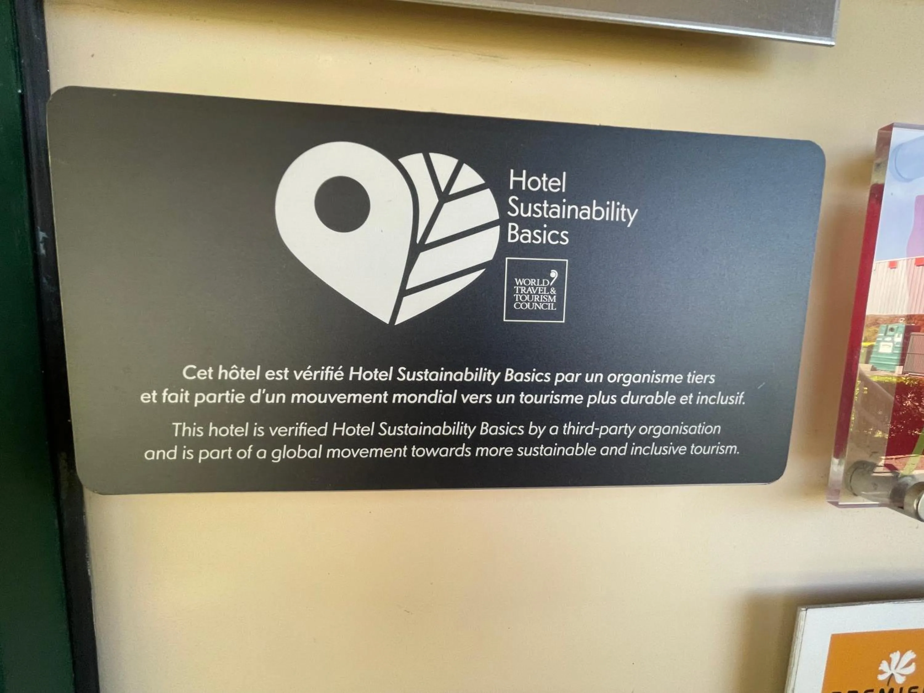 Certificate/Award in Premiere Classe Amiens Est - Glisy