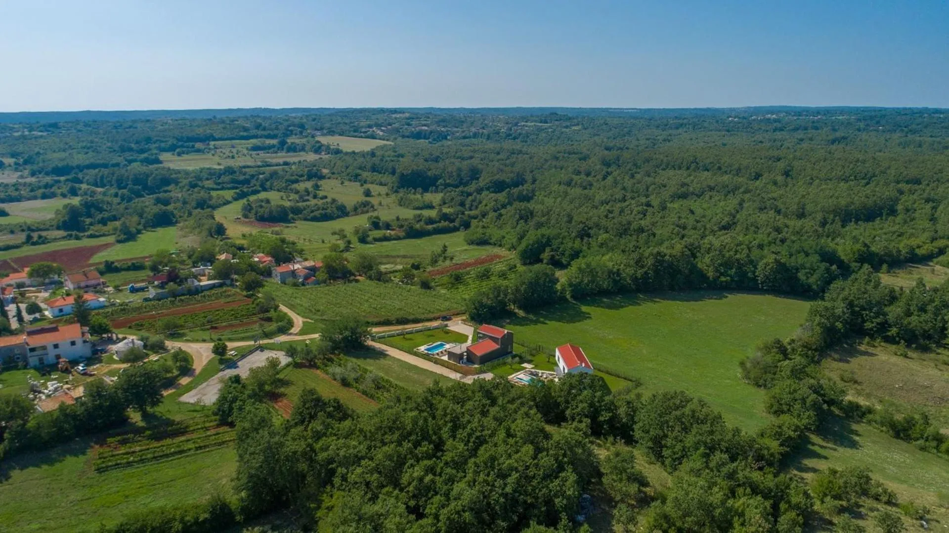 Property building in Luxury villa Fratello in Istria, private pool