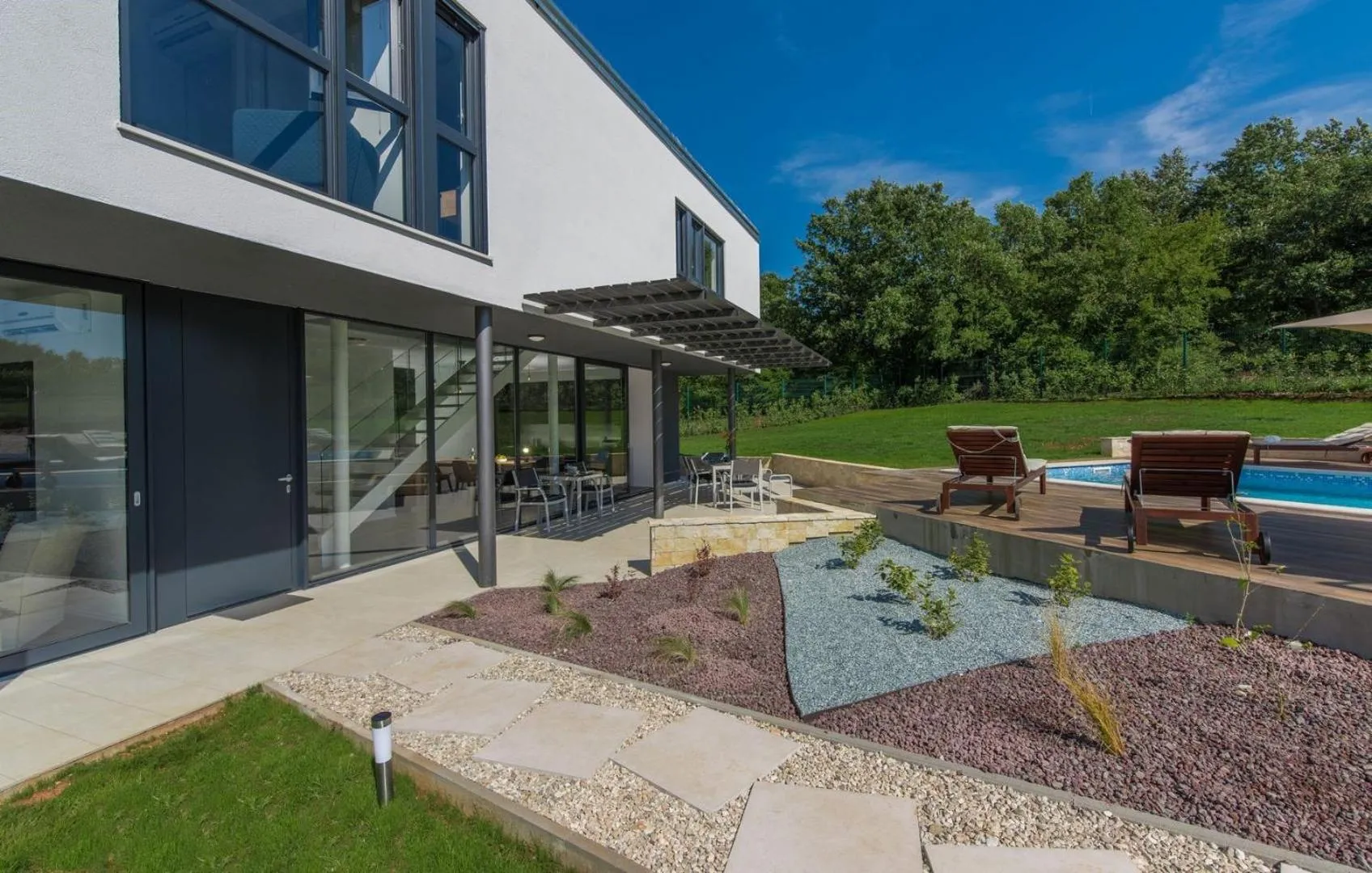 Property building in Luxury villa Fratello in Istria, private pool