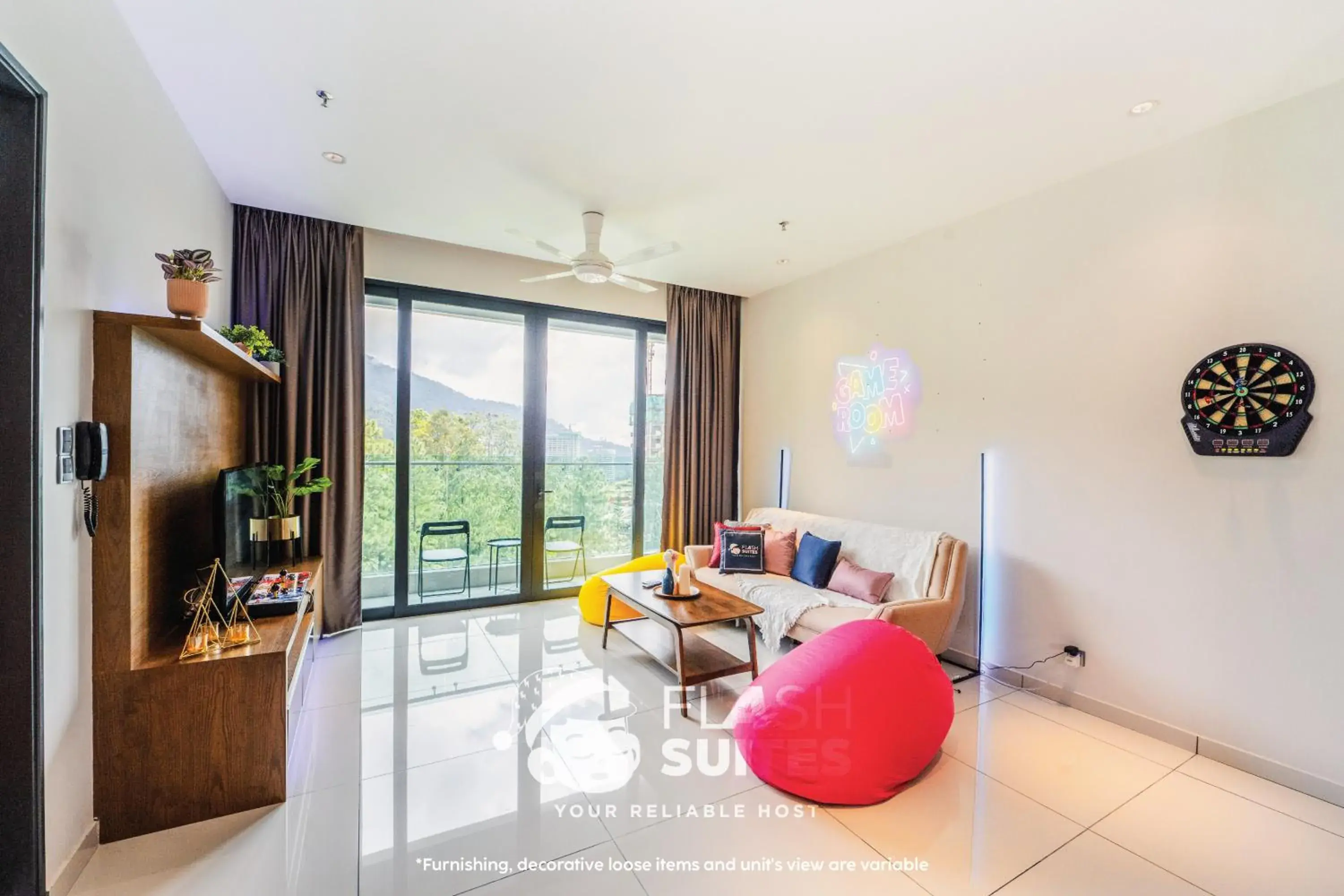 Living room in Geo38 Premium Suites at Genting Highlands Living room in Geo38 Premium Suites at Genting Highlands