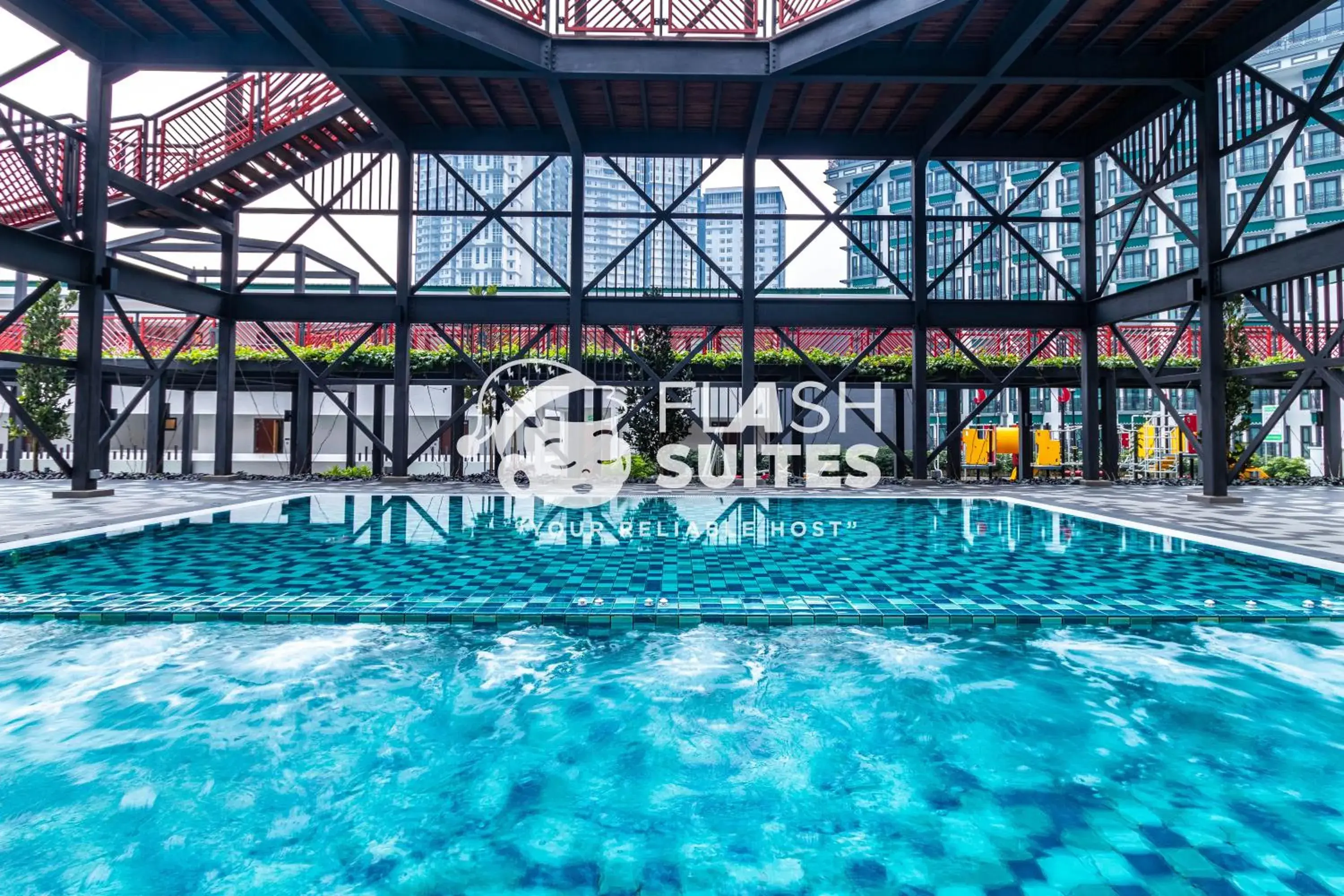 Swimming pool in Geo38 Premium Suites at Genting Highlands Swimming pool in Geo38 Premium Suites at Genting Highlands