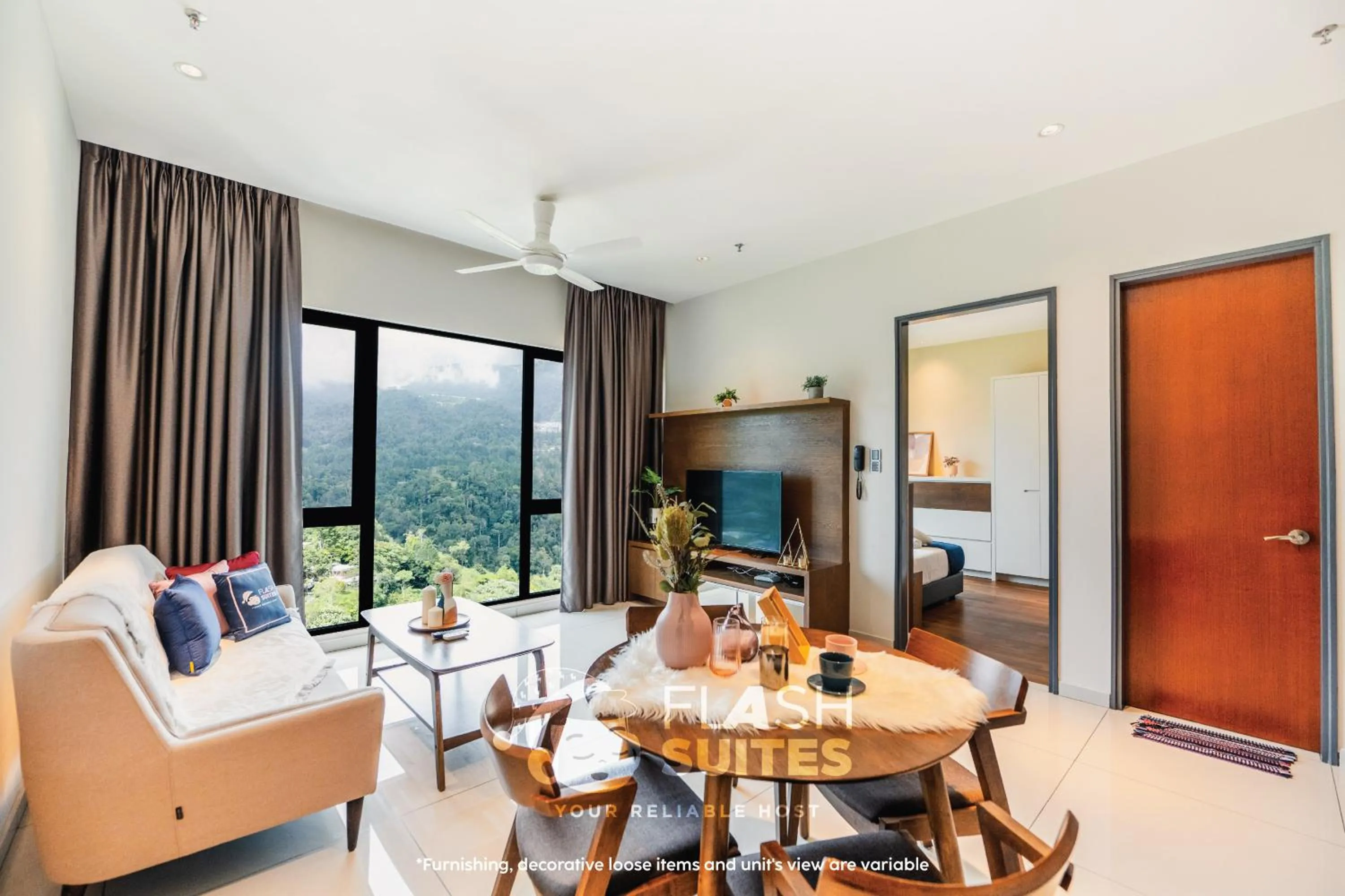 Living room in Geo38 Premium Suites at Genting Highlands
