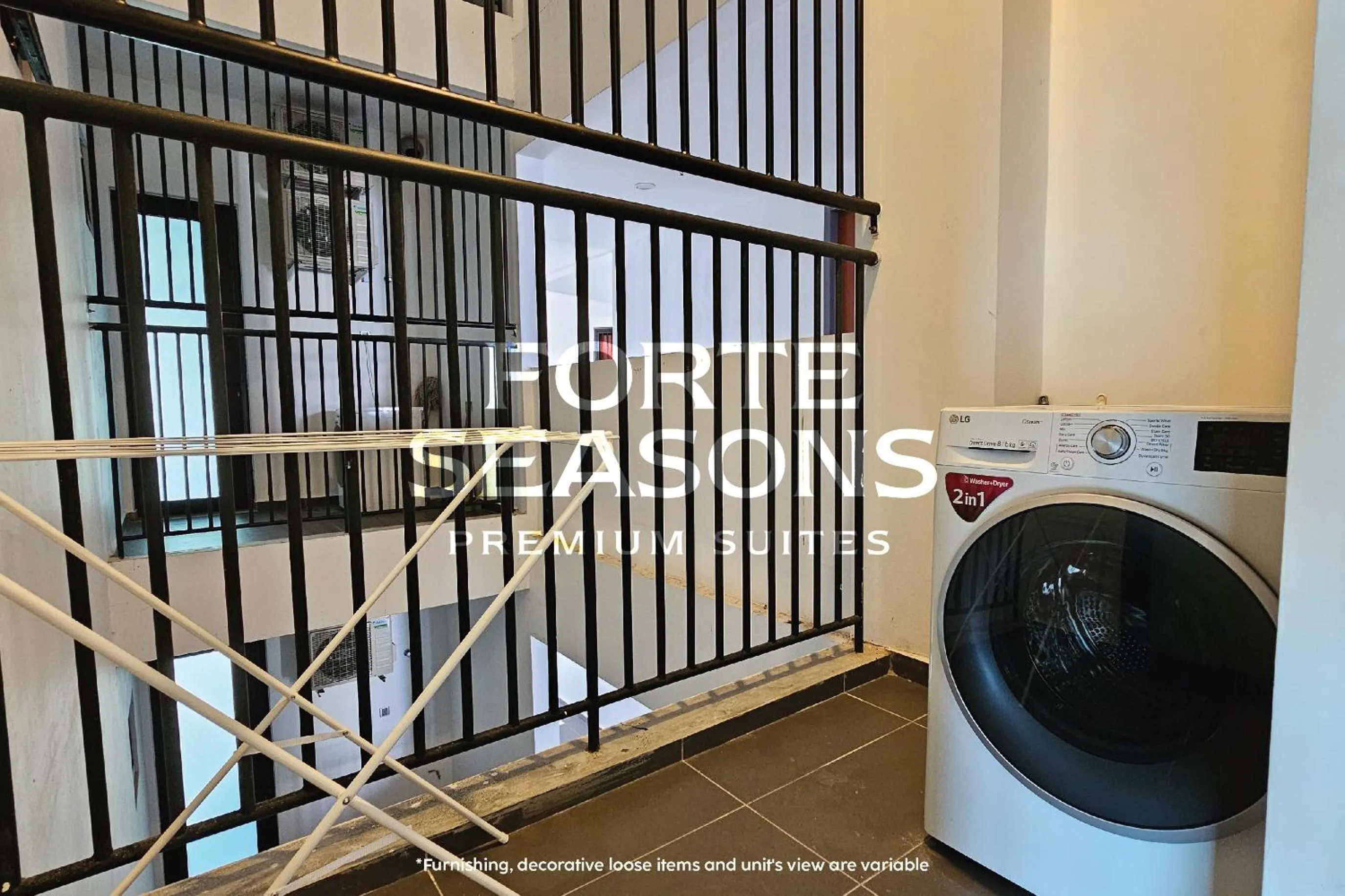 washing machine in Geo38 Premium Suites at Genting Highlands