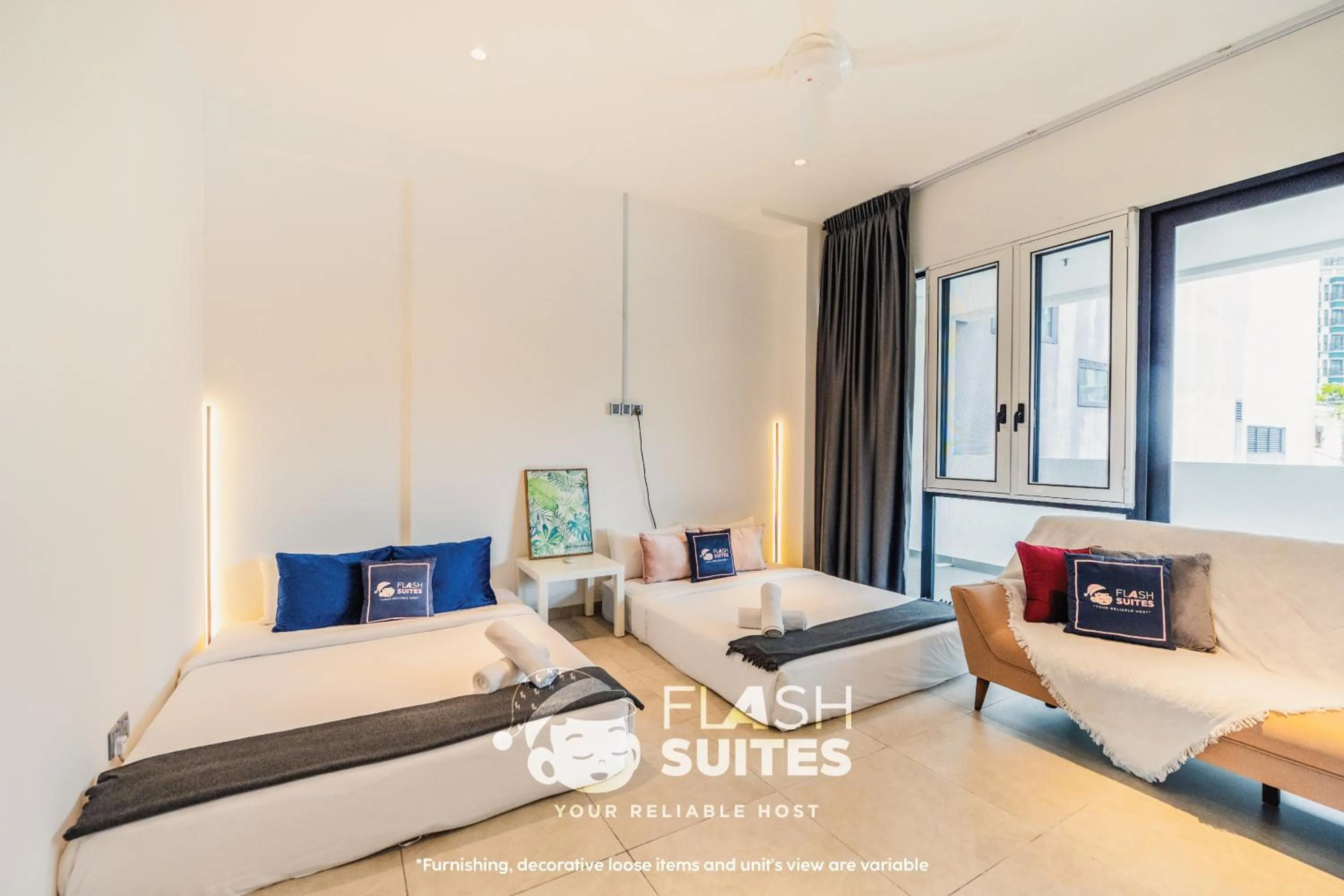 Bed in Geo38 Premium Suites at Genting Highlands