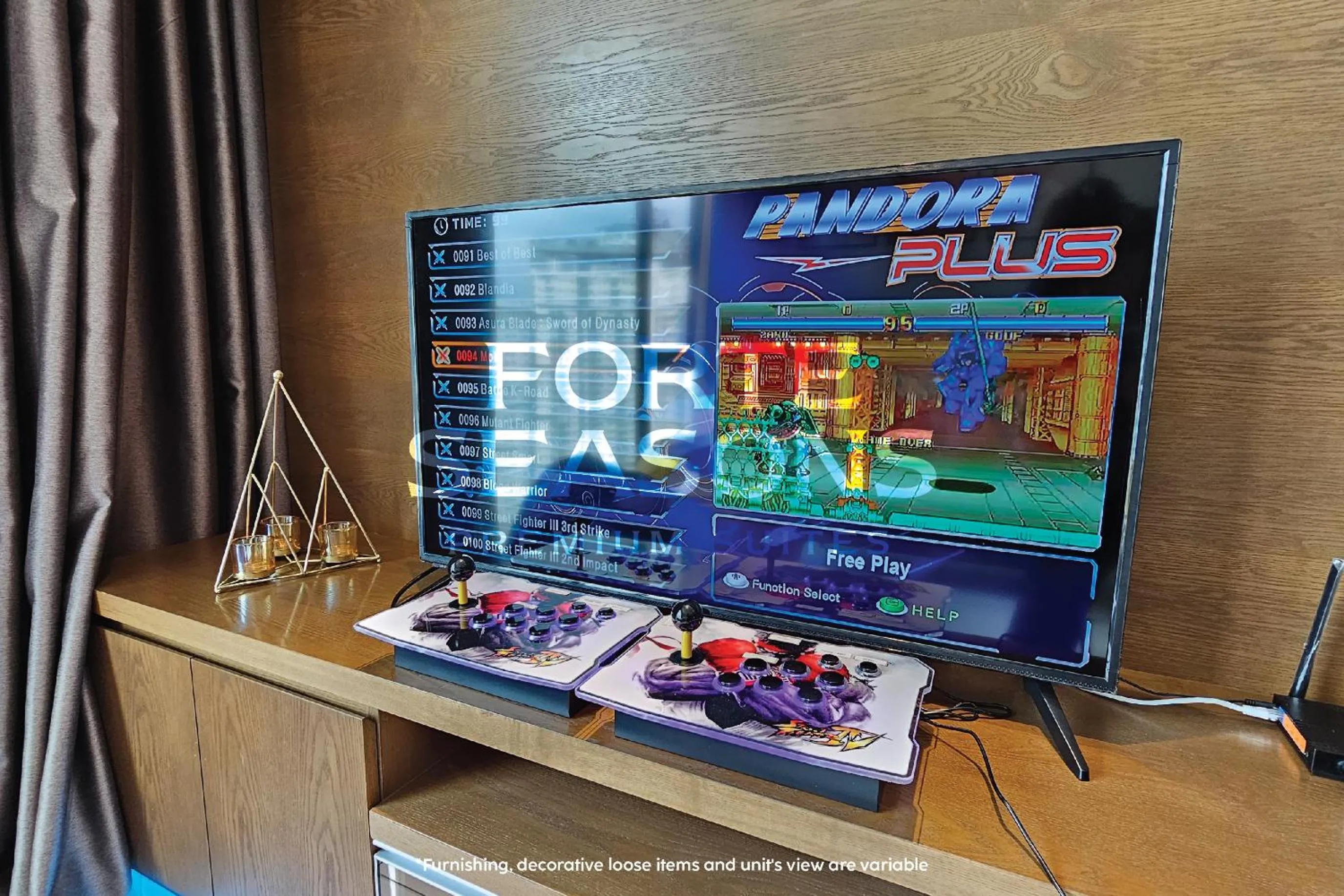 TV and multimedia in Geo38 Premium Suites at Genting Highlands