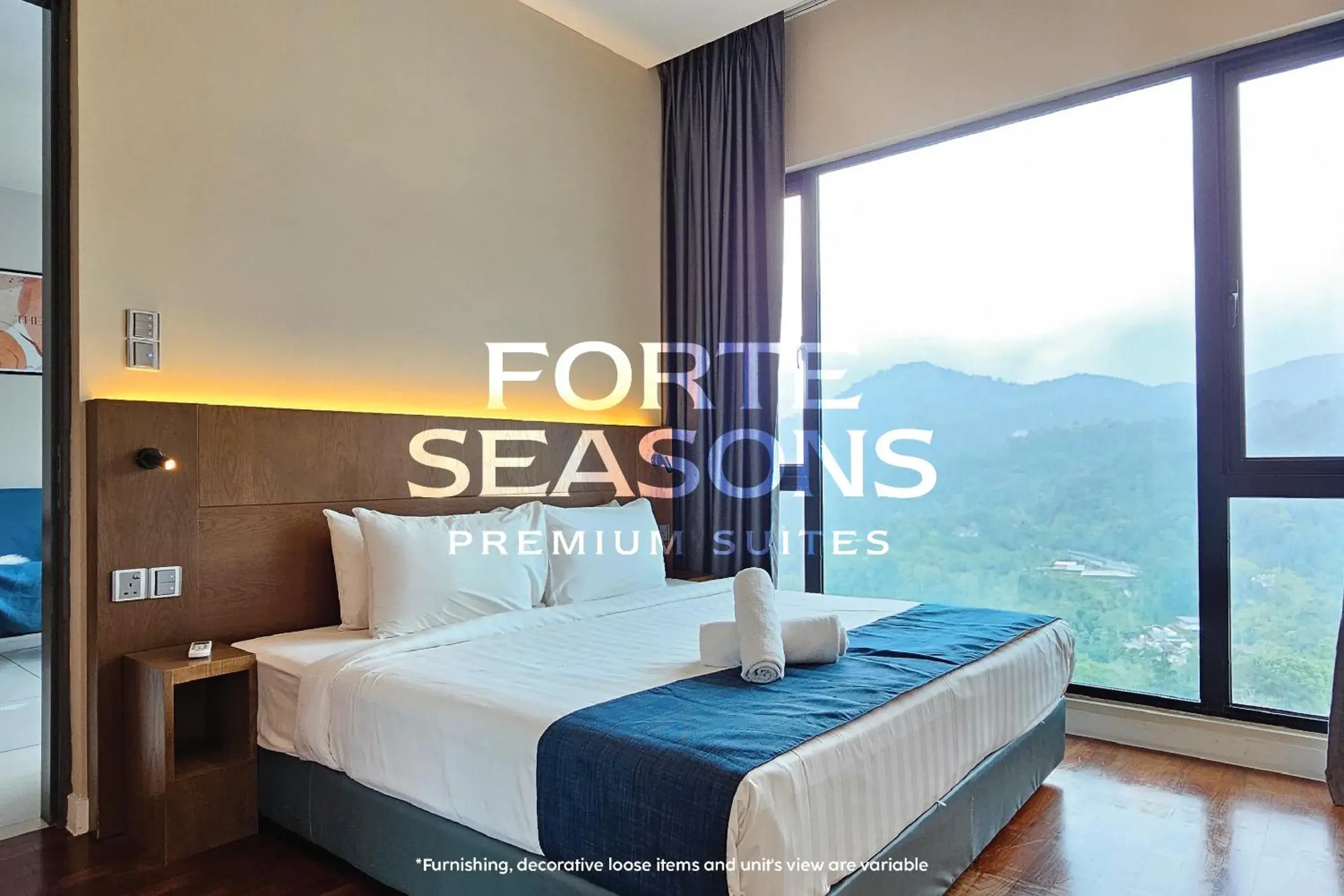 Bed in Geo38 Premium Suites at Genting Highlands Bed in Geo38 Premium Suites at Genting Highlands