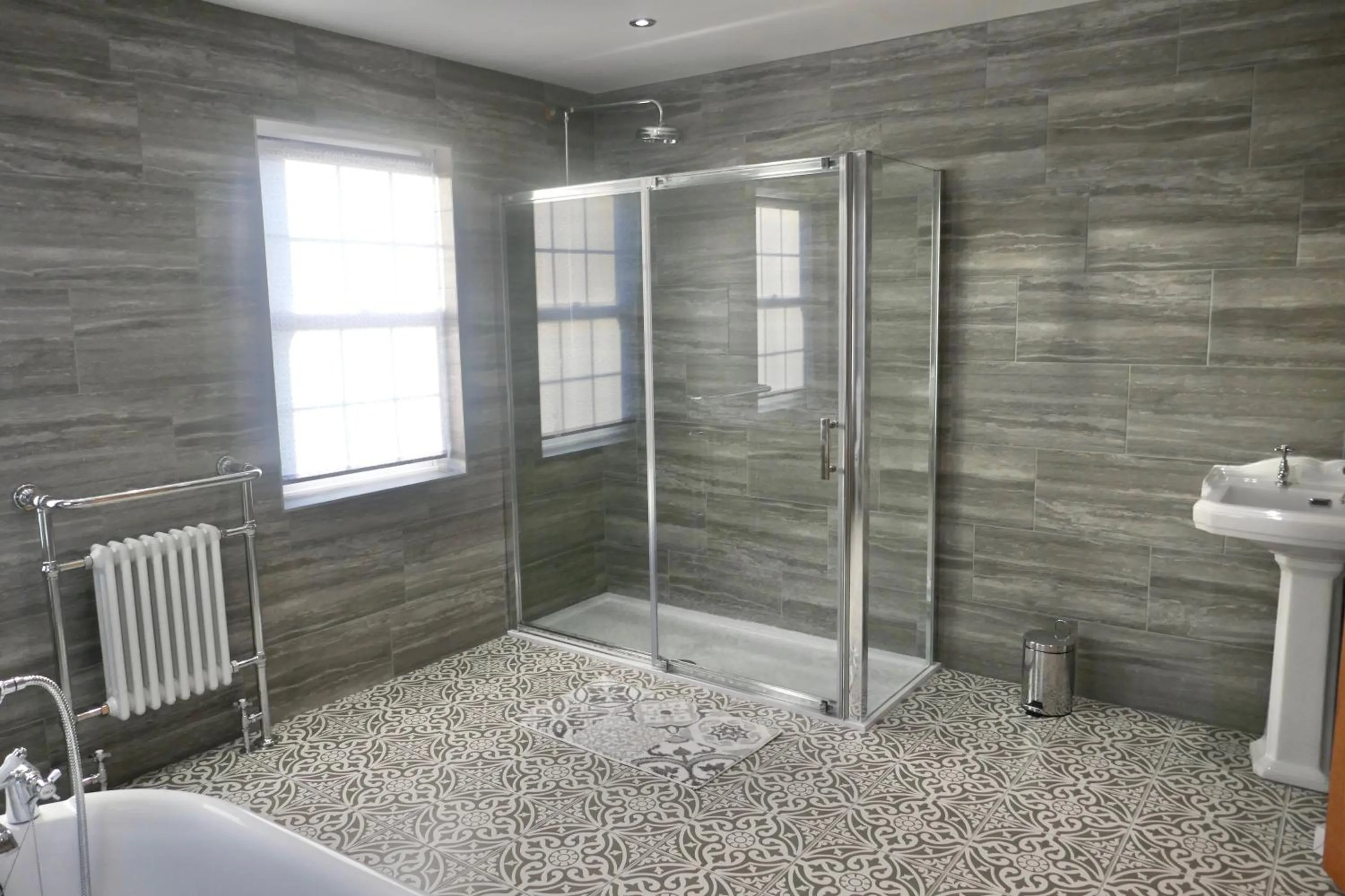 Bathroom in Marehay Hall Farm