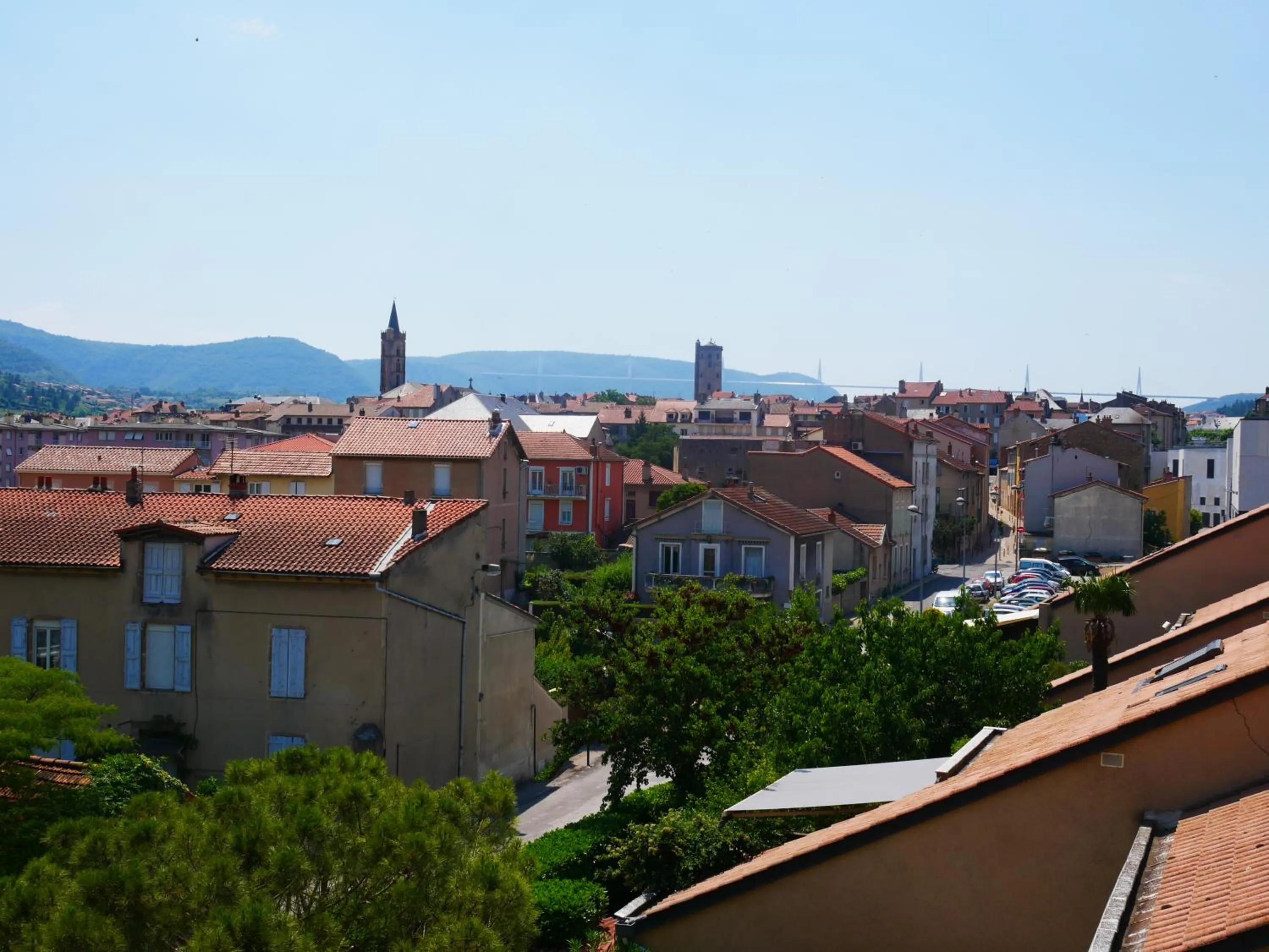 City view in Cévenol Hôtel