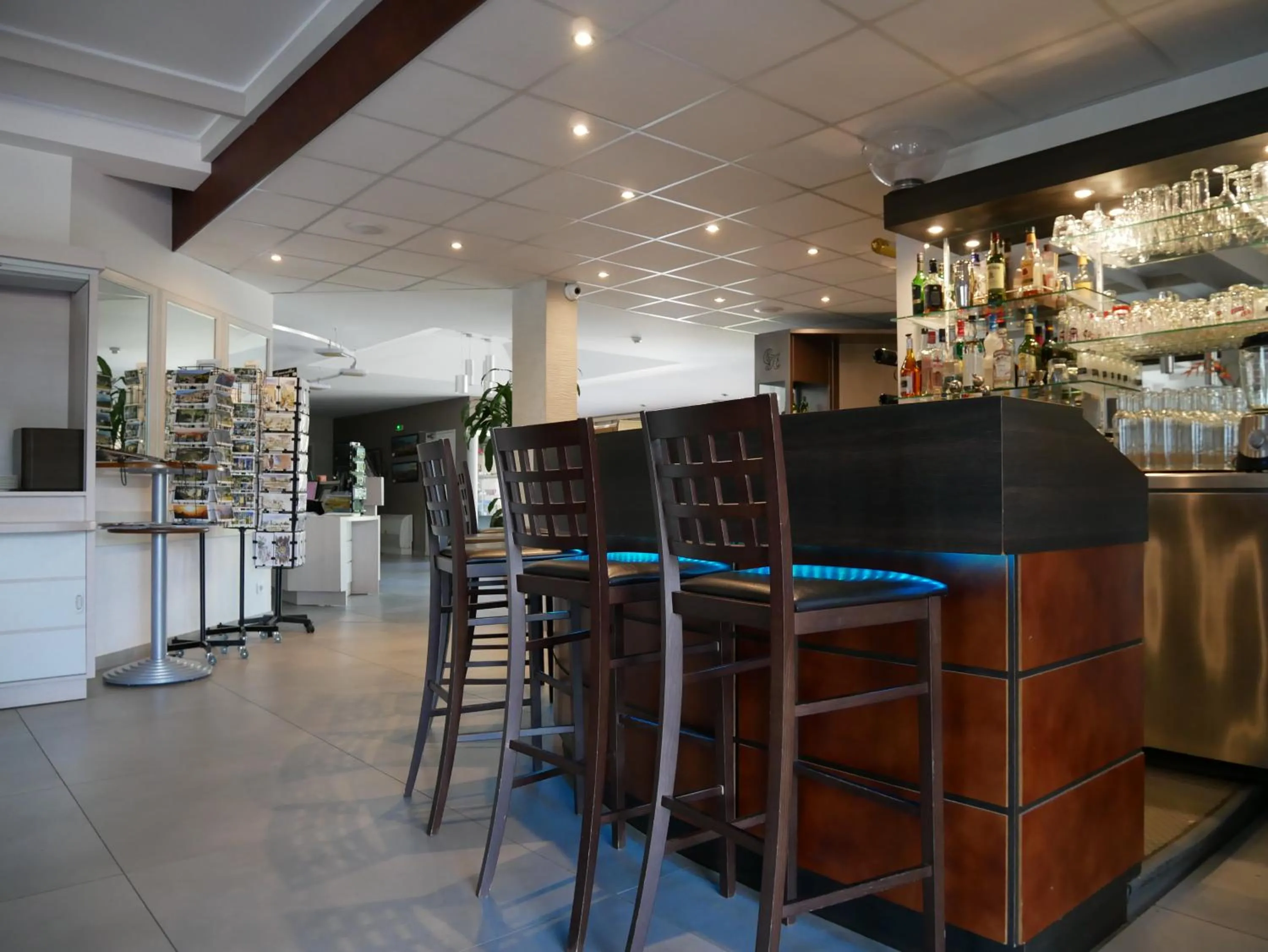 Lounge or bar in Cévenol Hôtel