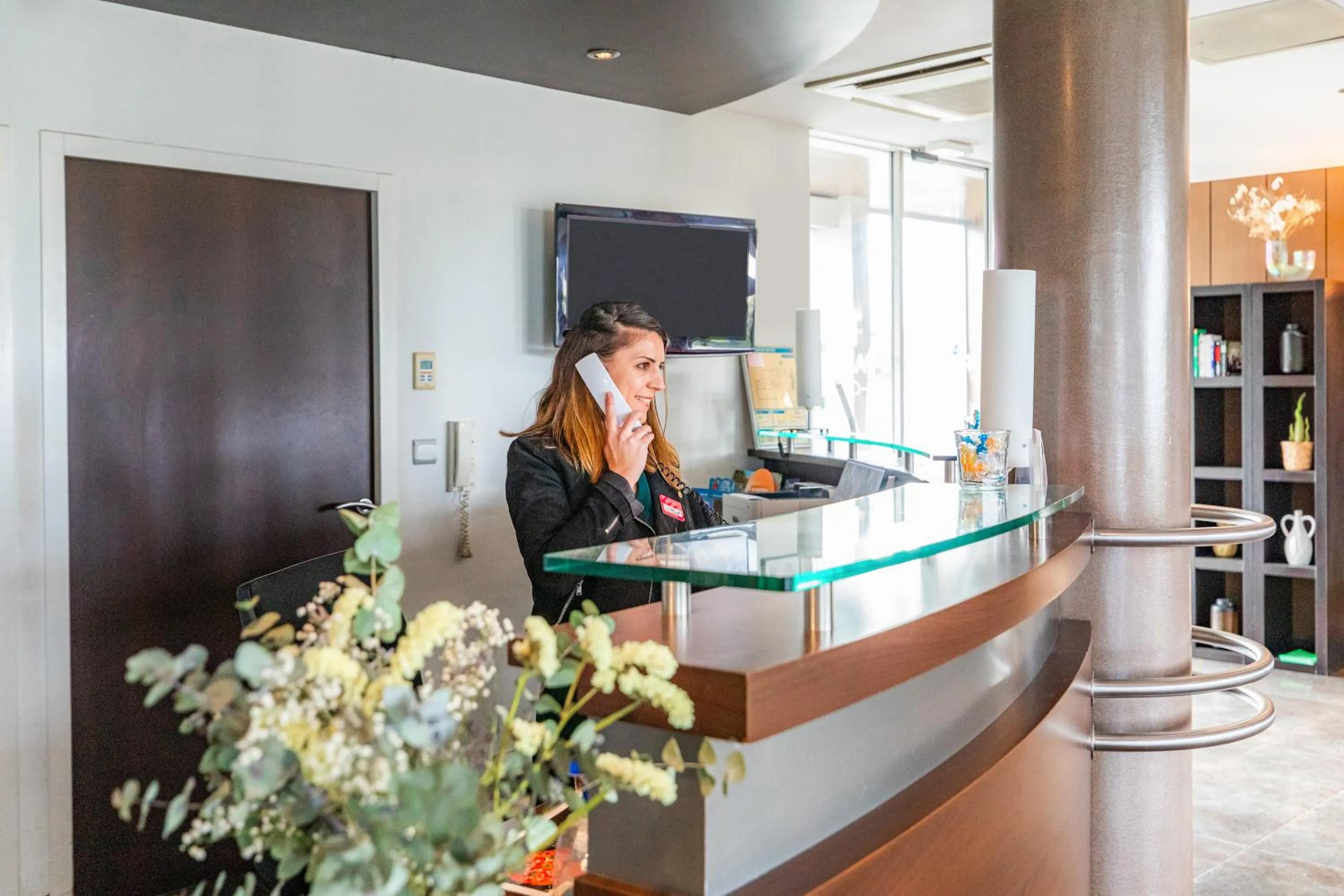 Lobby or reception in Appart’City Confort Nantes Ouest Saint-Herblain