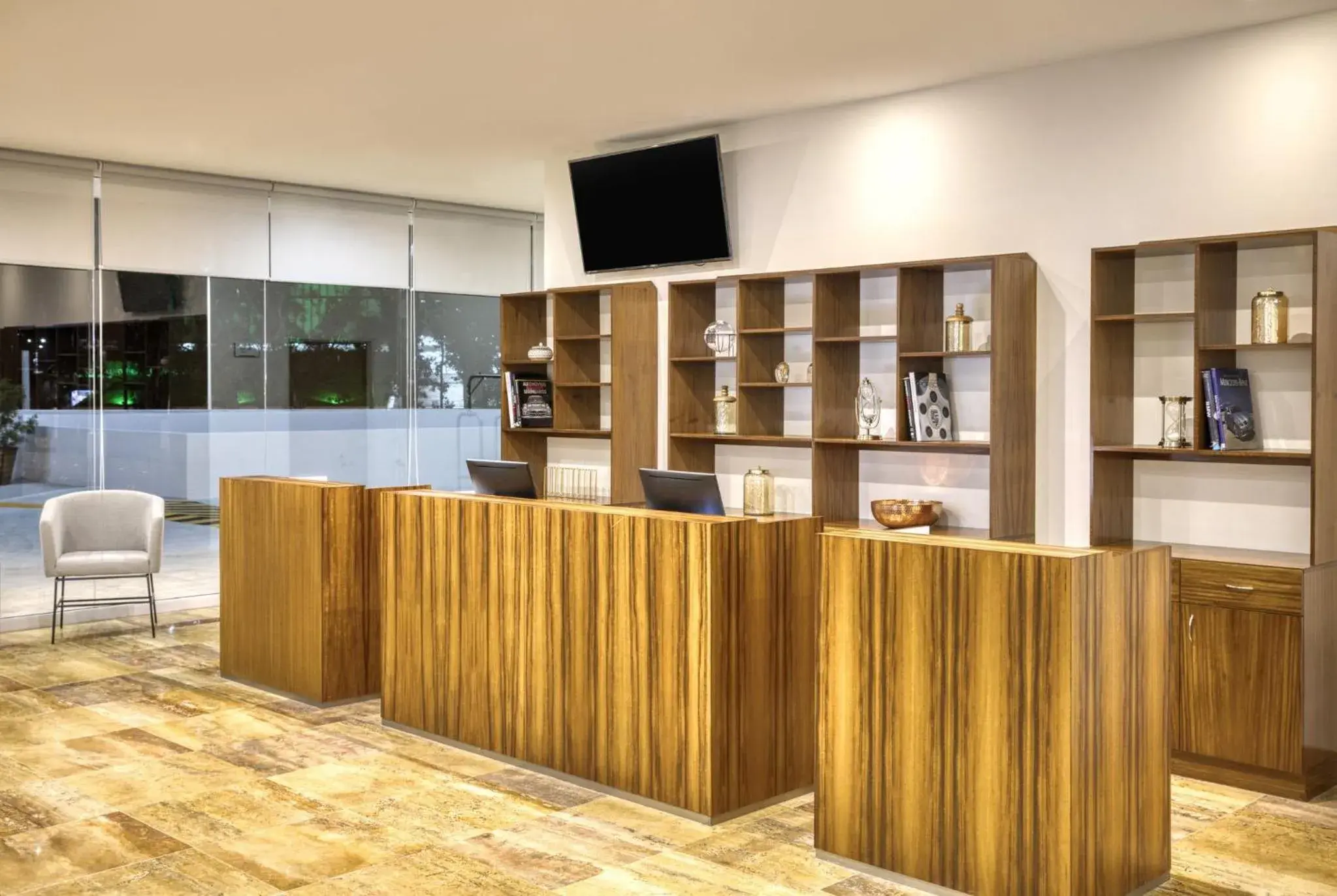 Lobby or reception in Fiesta Inn Guadalajara Periferico Poniente Lobby or reception in Fiesta Inn Guadalajara Periferico Poniente