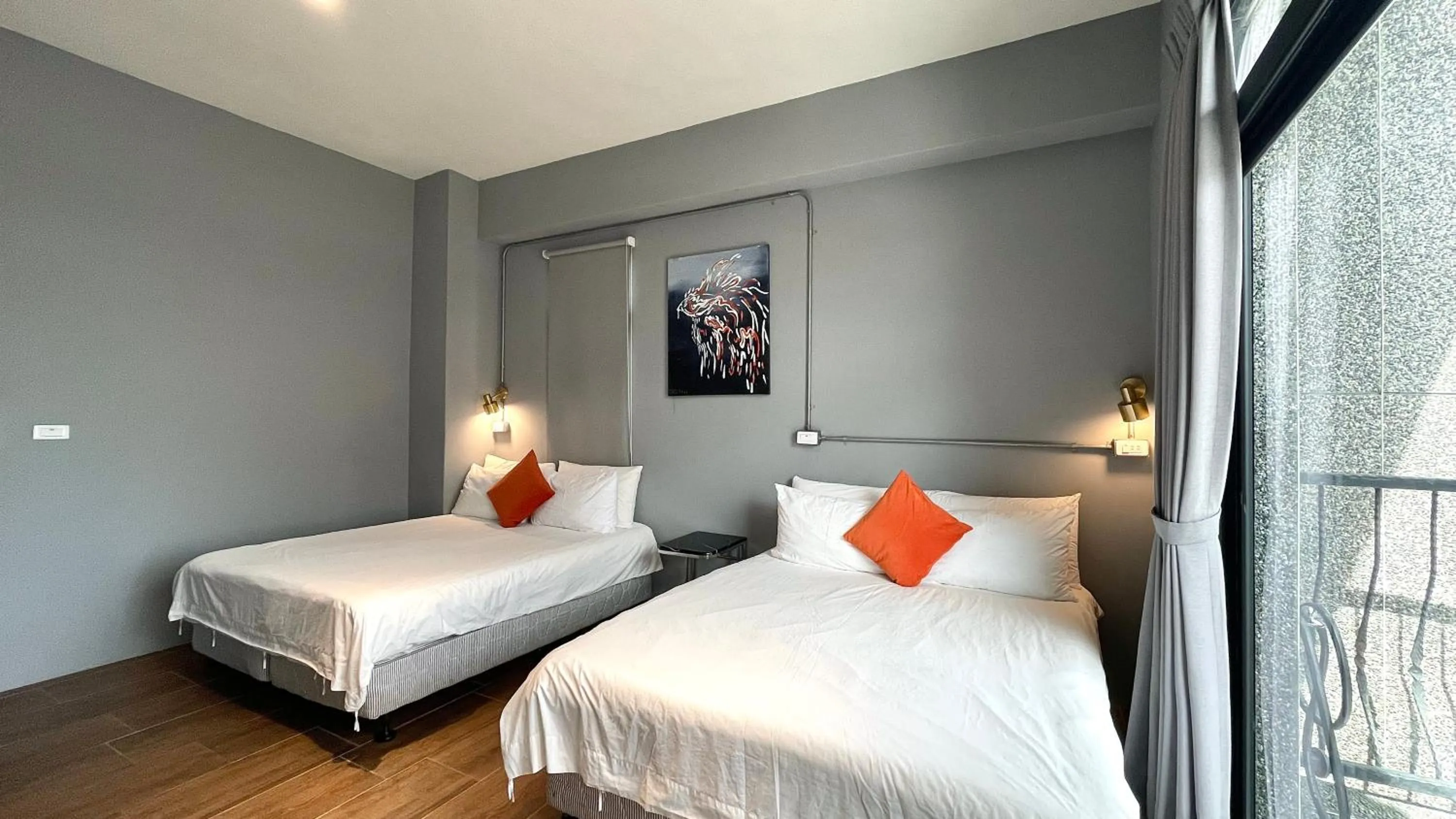 Bed in Taitung Sun forest