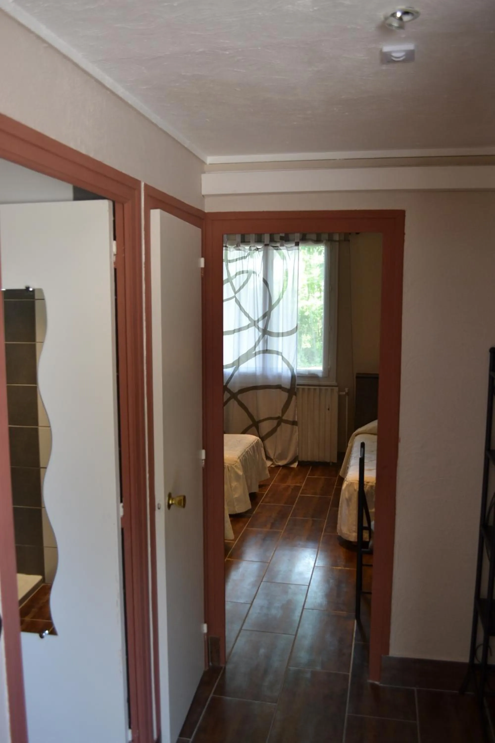 Decorative detail, Bed in Relais 500 De Vienne