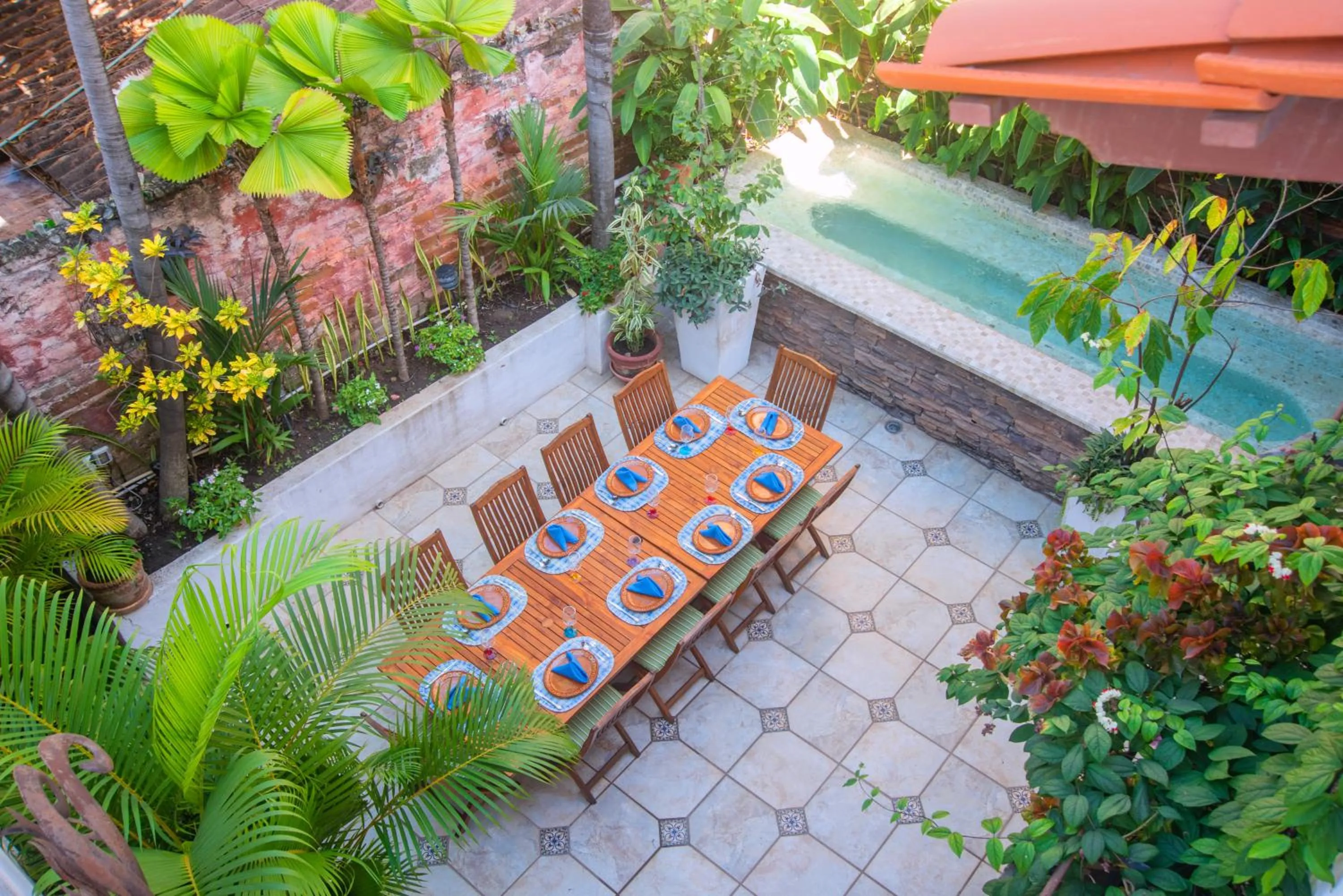 Patio in Casa Romance Escondido