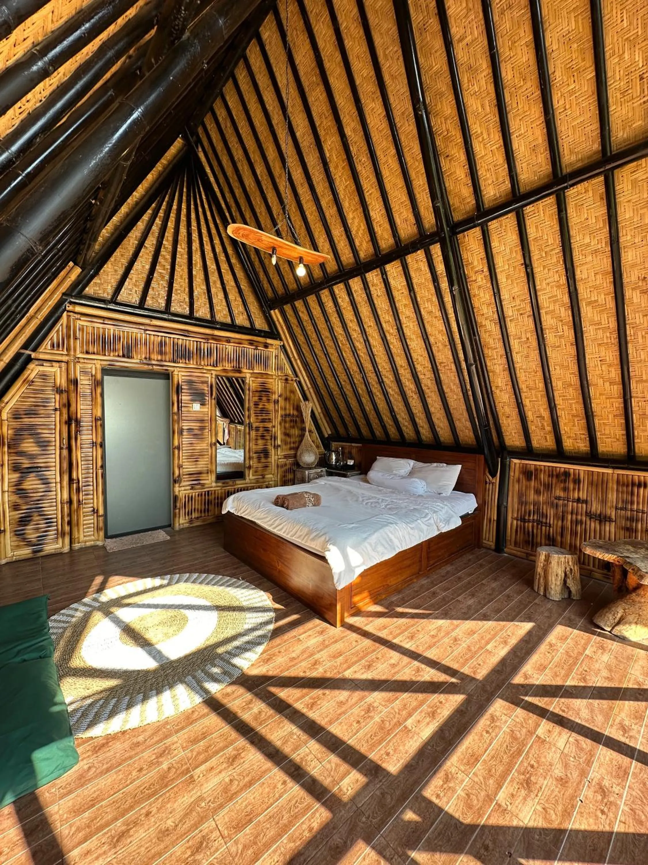 Property building, Bed in Bamboo Mount Batur and Hot Spring