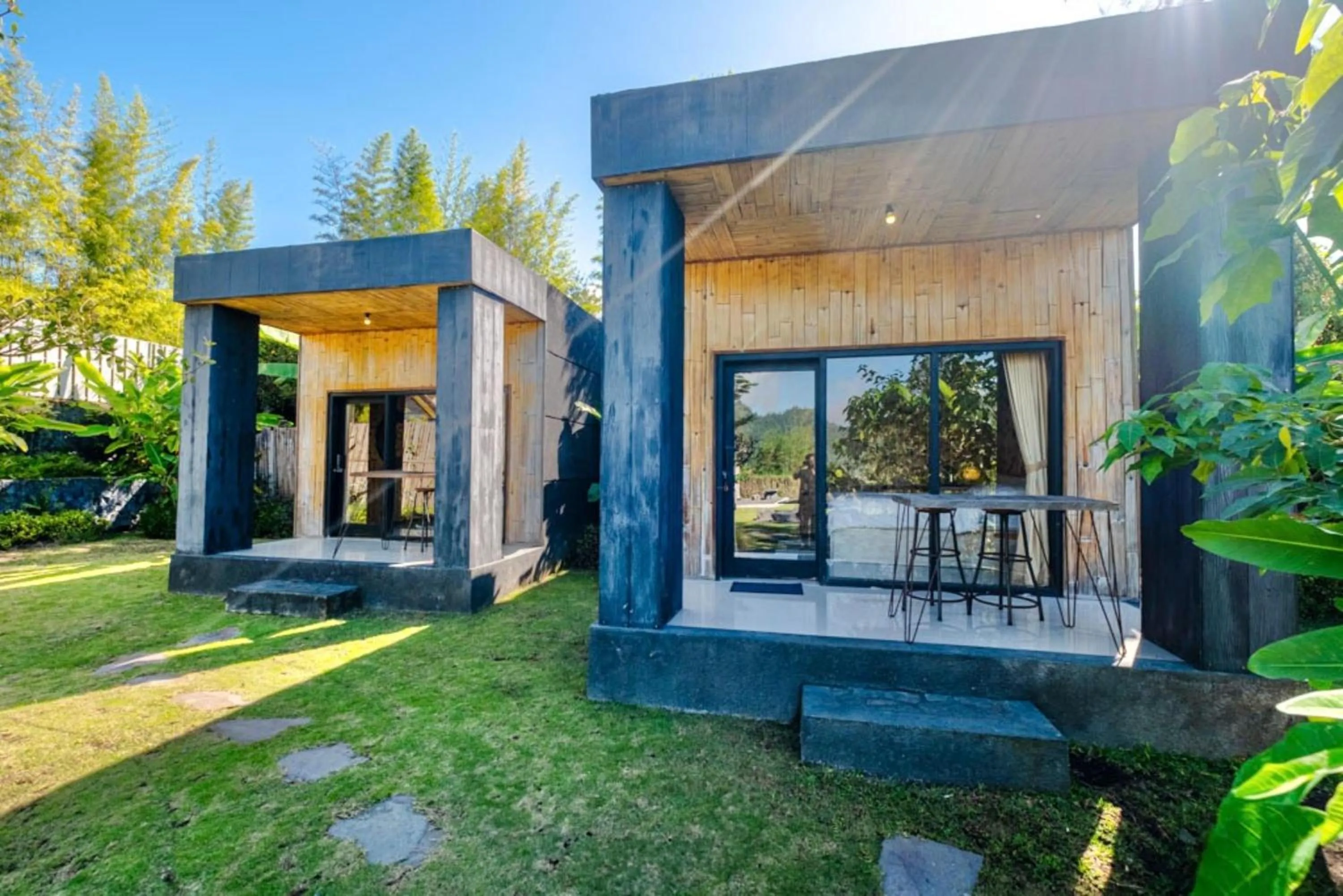 Spring in Bamboo Mount Batur and Hot Spring