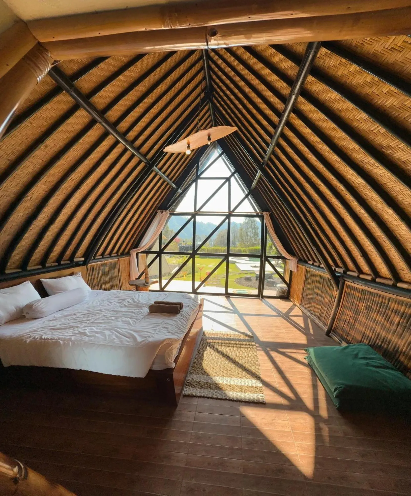 Property building, Bed in Bamboo Mount Batur and Hot Spring