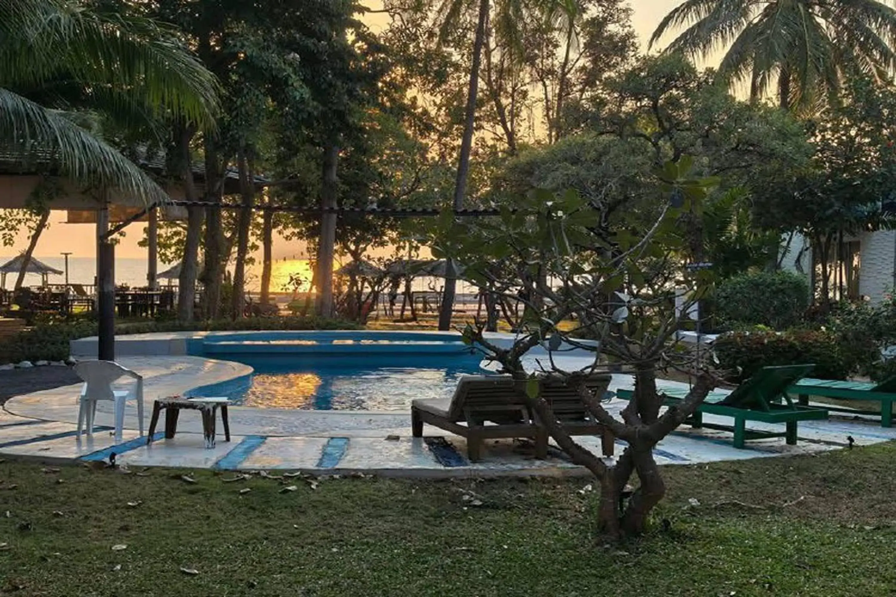 Swimming pool in Kalamona Seaview Swimming pool in Kalamona Seaview