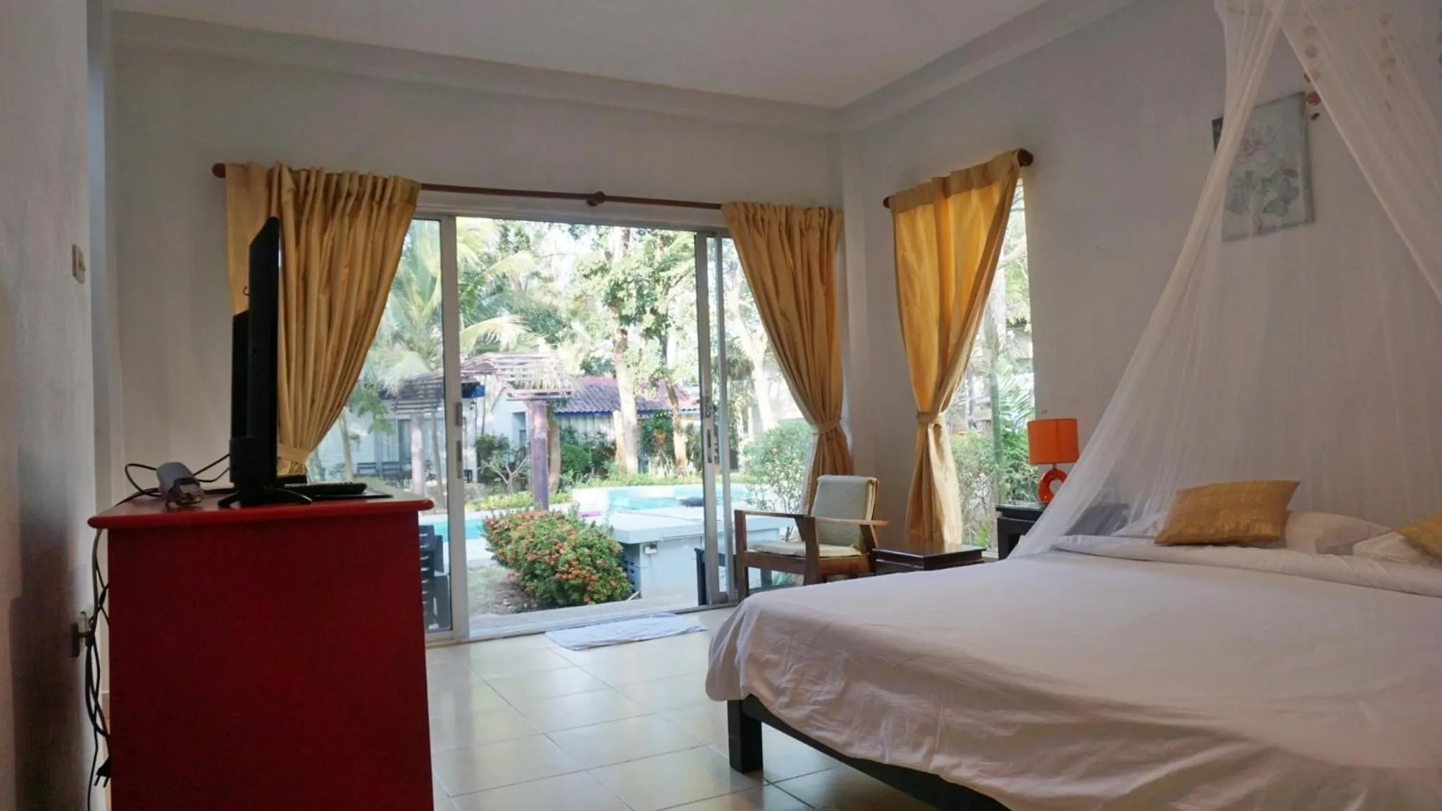 View (from property/room), Bed in Kalamona Seaview