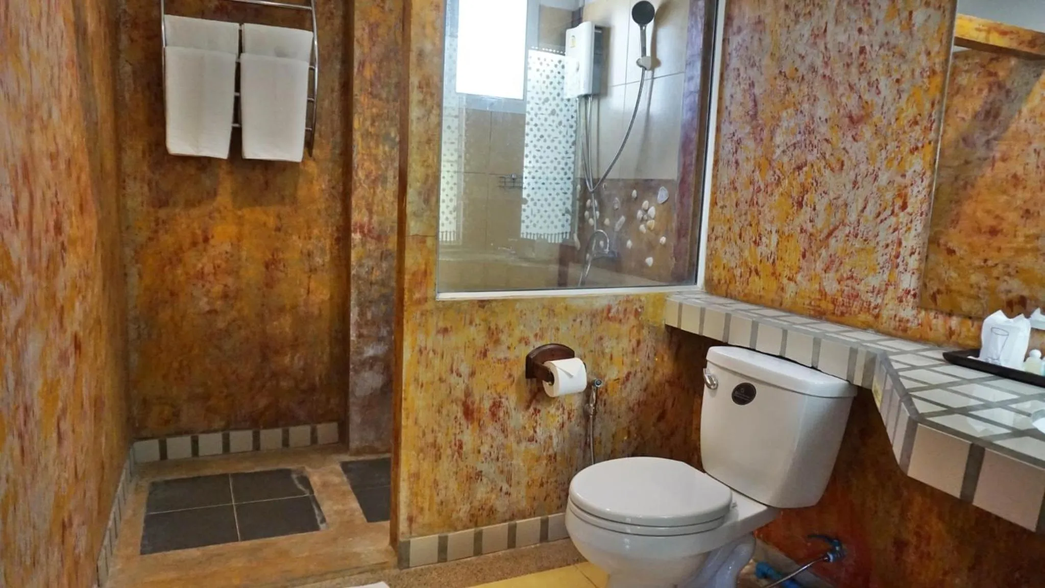 Bathroom in Kalamona Seaview