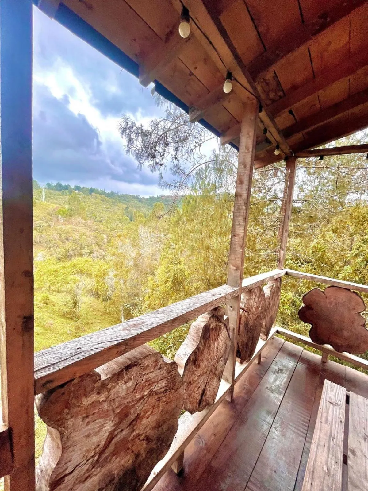 Natural landscape in Glamping Ancestros Ecoparque