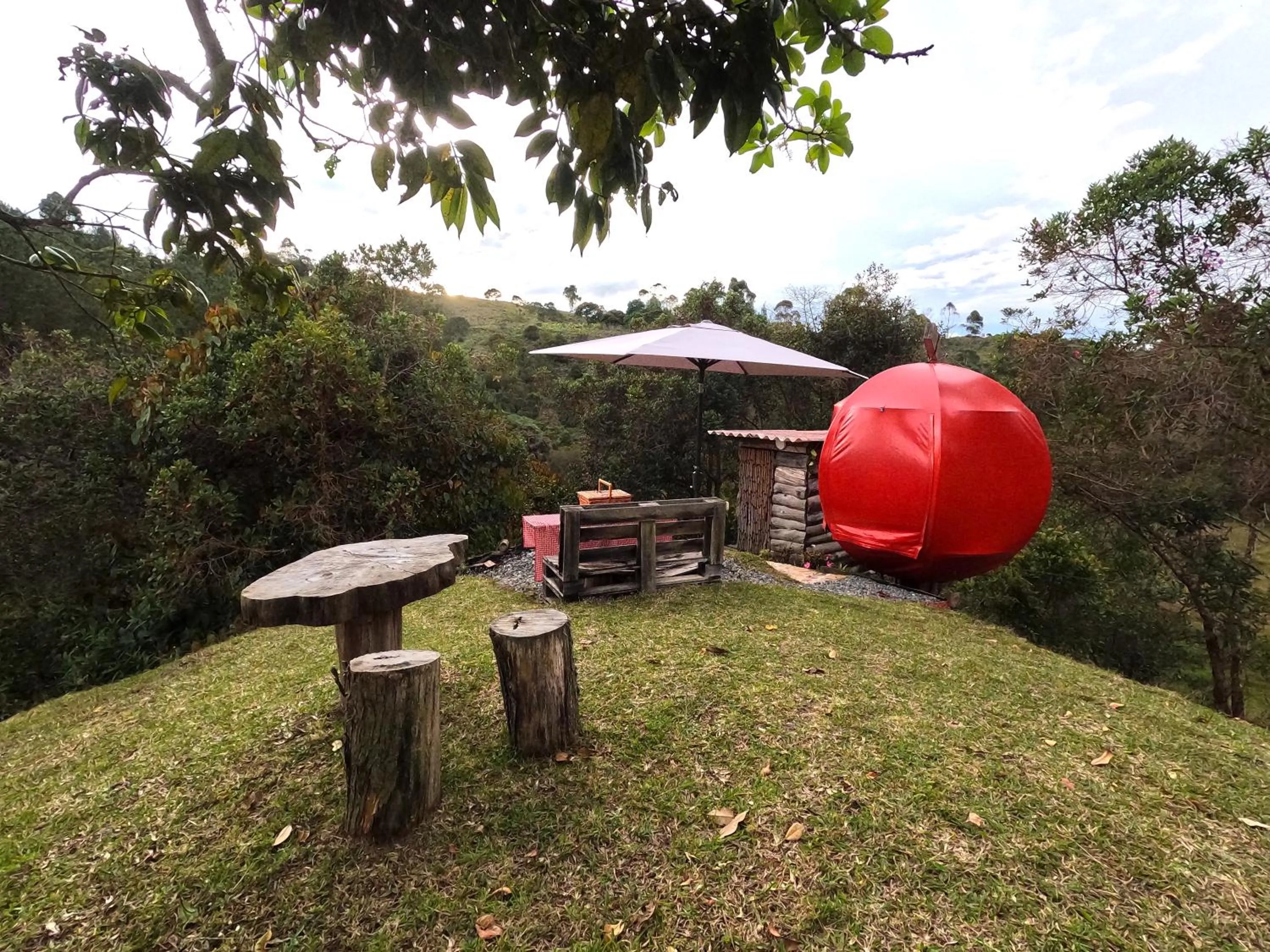 Area and facilities in Glamping Ancestros Ecoparque