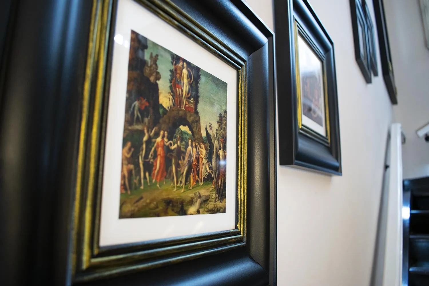 Decorative detail in 9 Muses Hotel