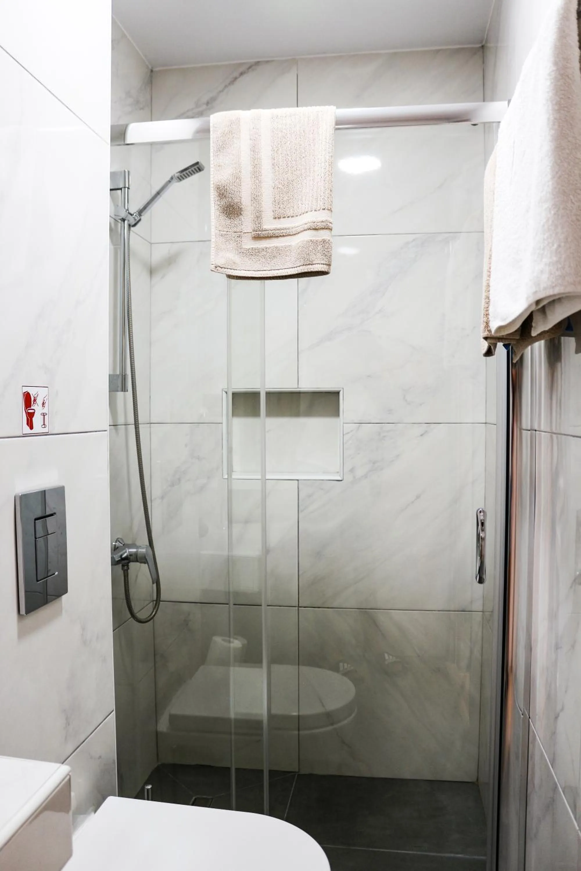 Bathroom in 9 Muses Hotel