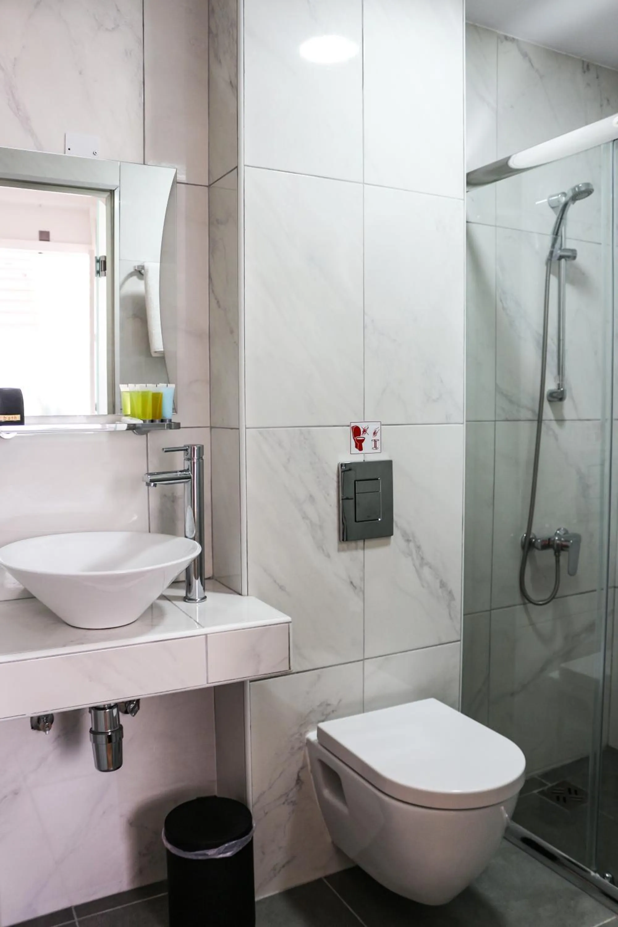 Bathroom in 9 Muses Hotel