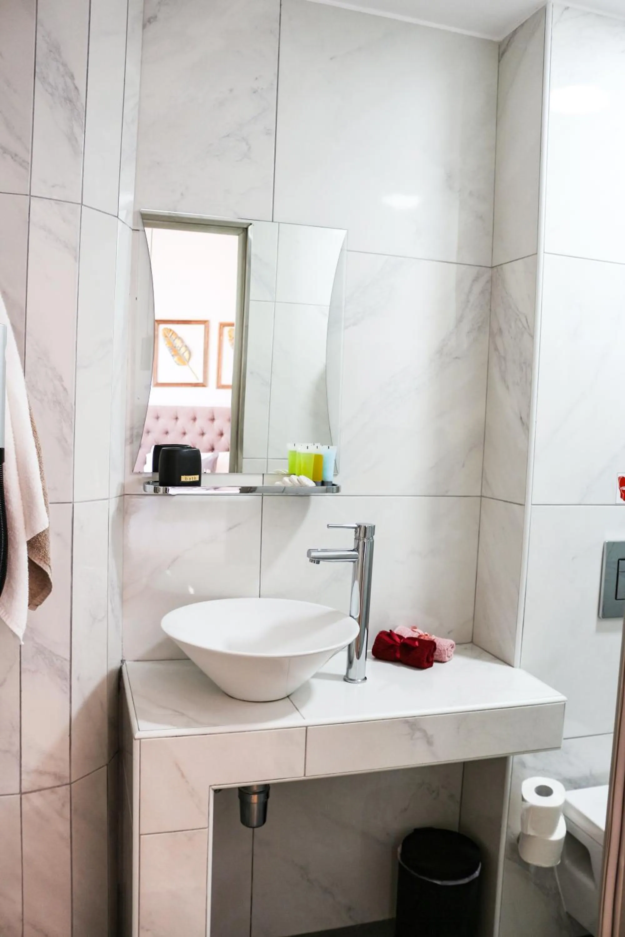 Bathroom in 9 Muses Hotel