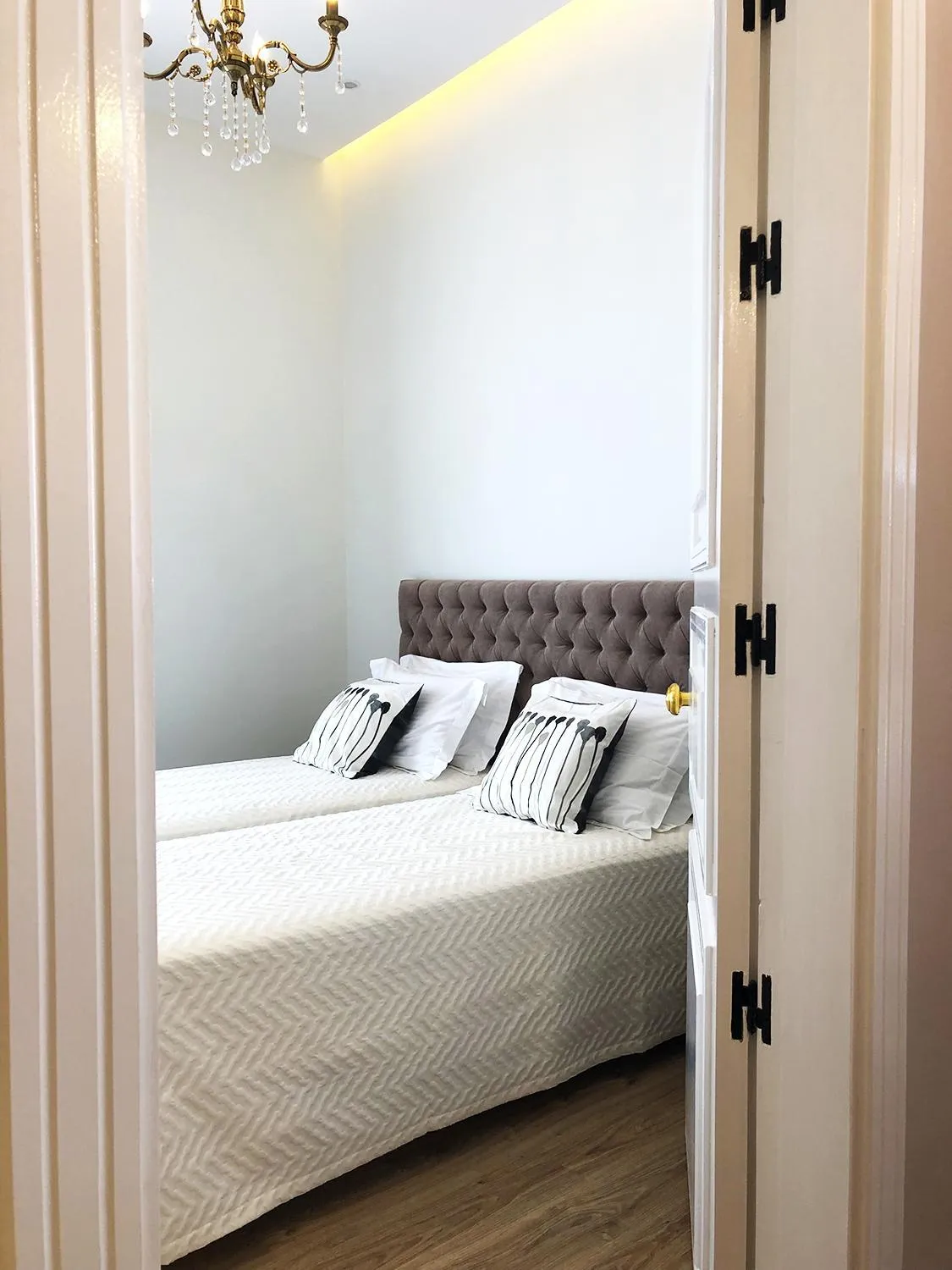 Bed in 9 Muses Hotel