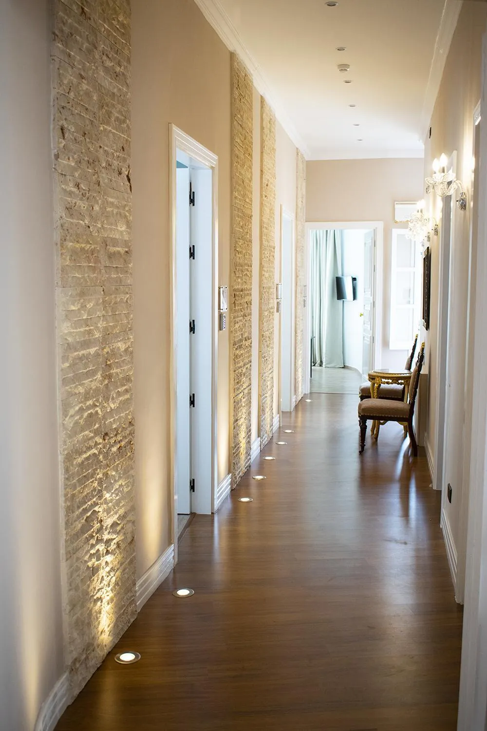 Decorative detail in 9 Muses Hotel