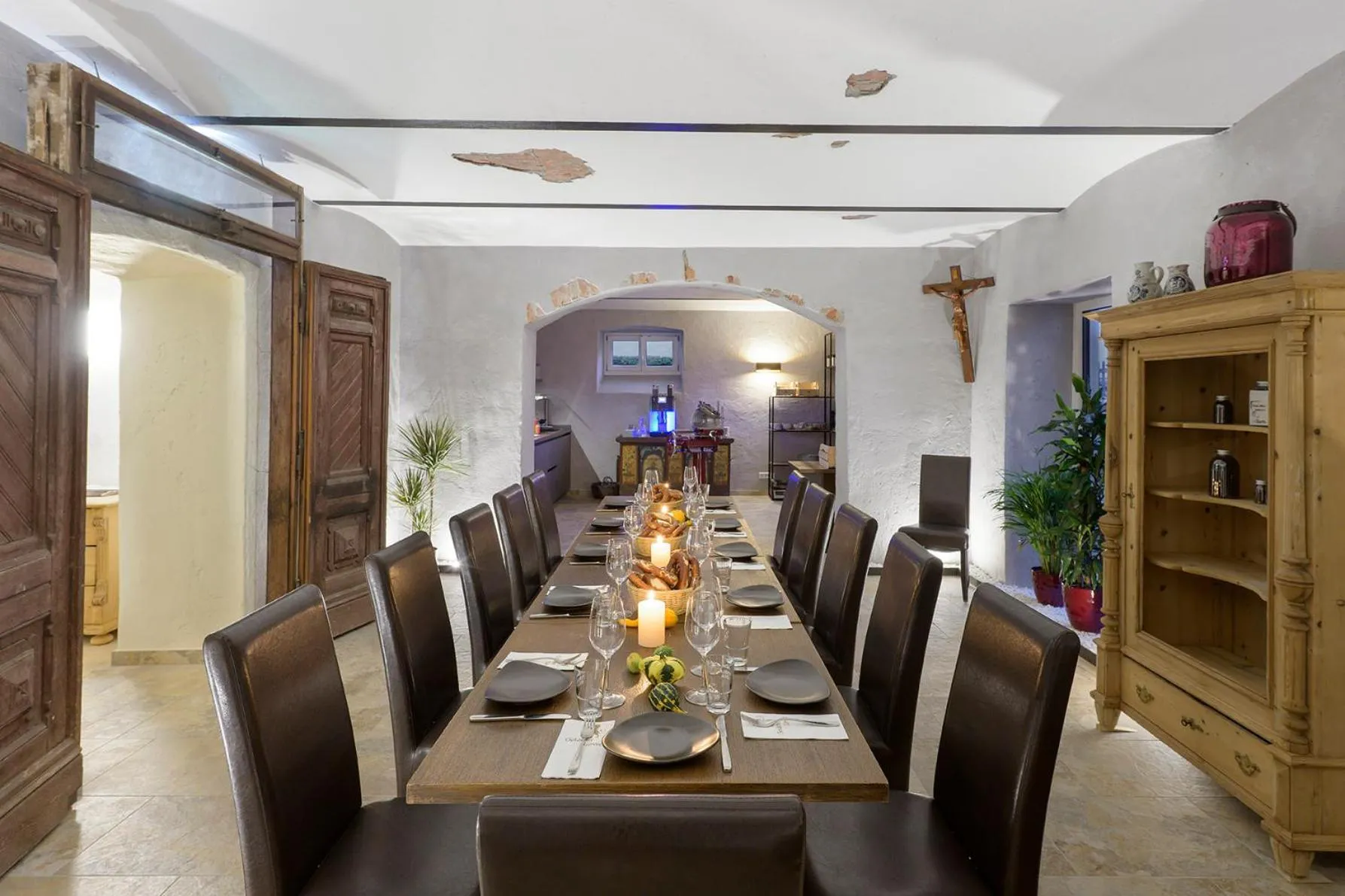 Communal lounge/ TV room in Villa Maria - Suiten & Appartement