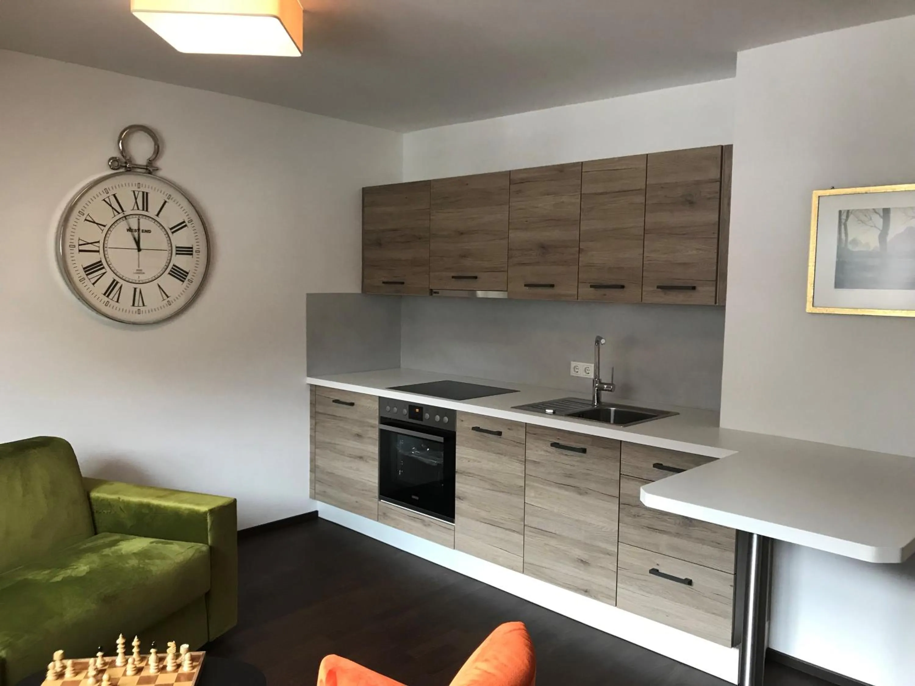 Kitchen or kitchenette in Villa Maria - Suiten & Appartement