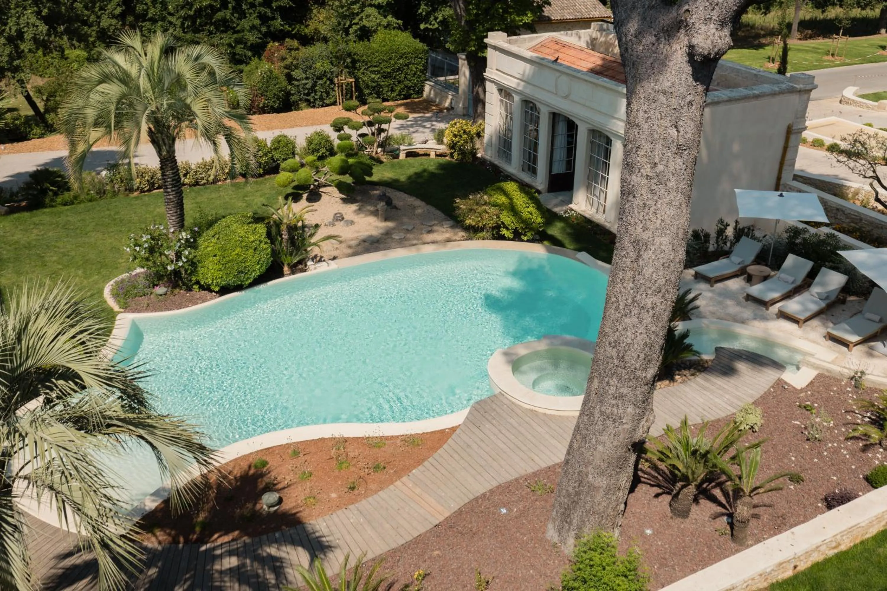 Garden in Domaine de Verchant & Spa - Relais & Châteaux