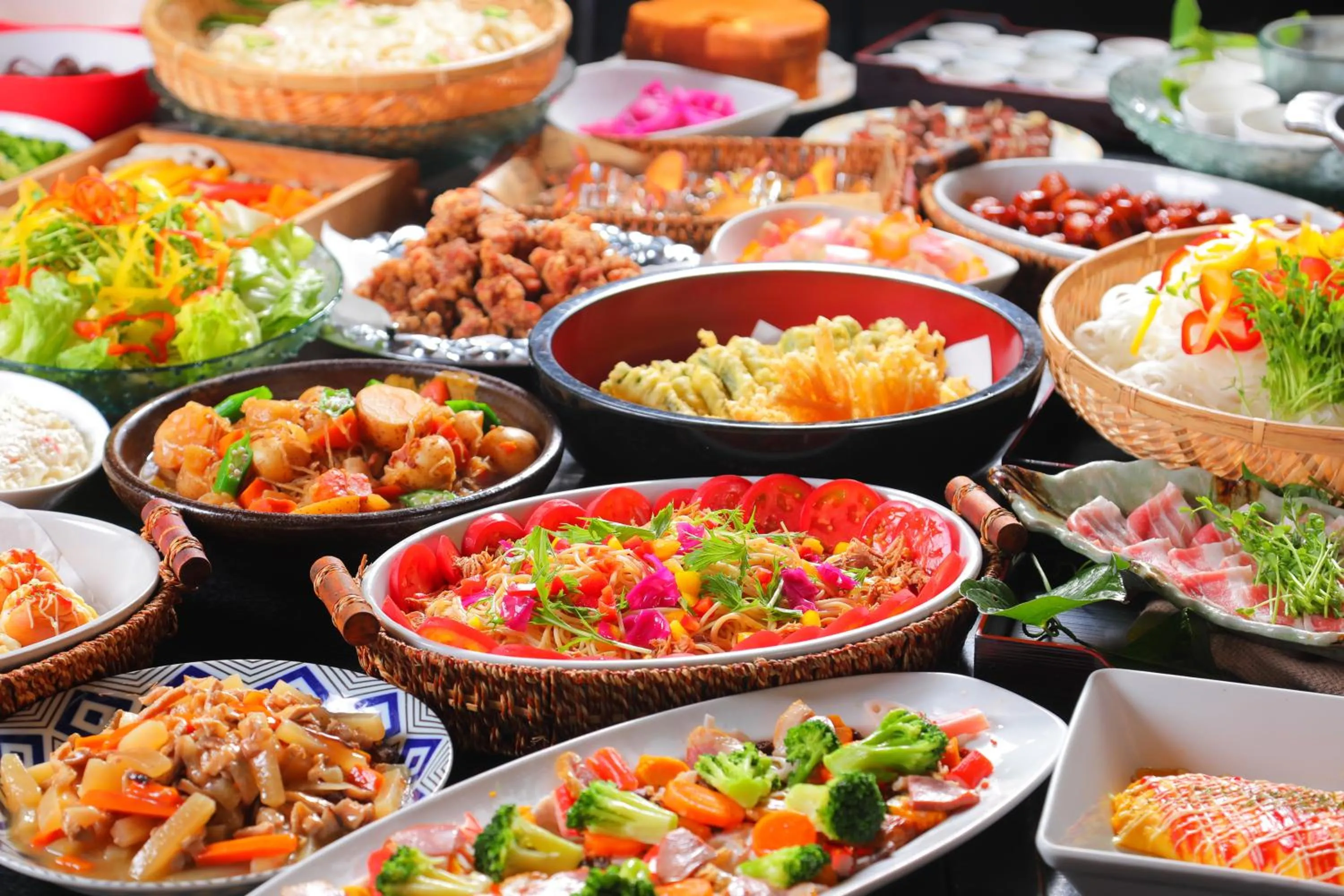 Food close-up in Sakura Sakura Onsen