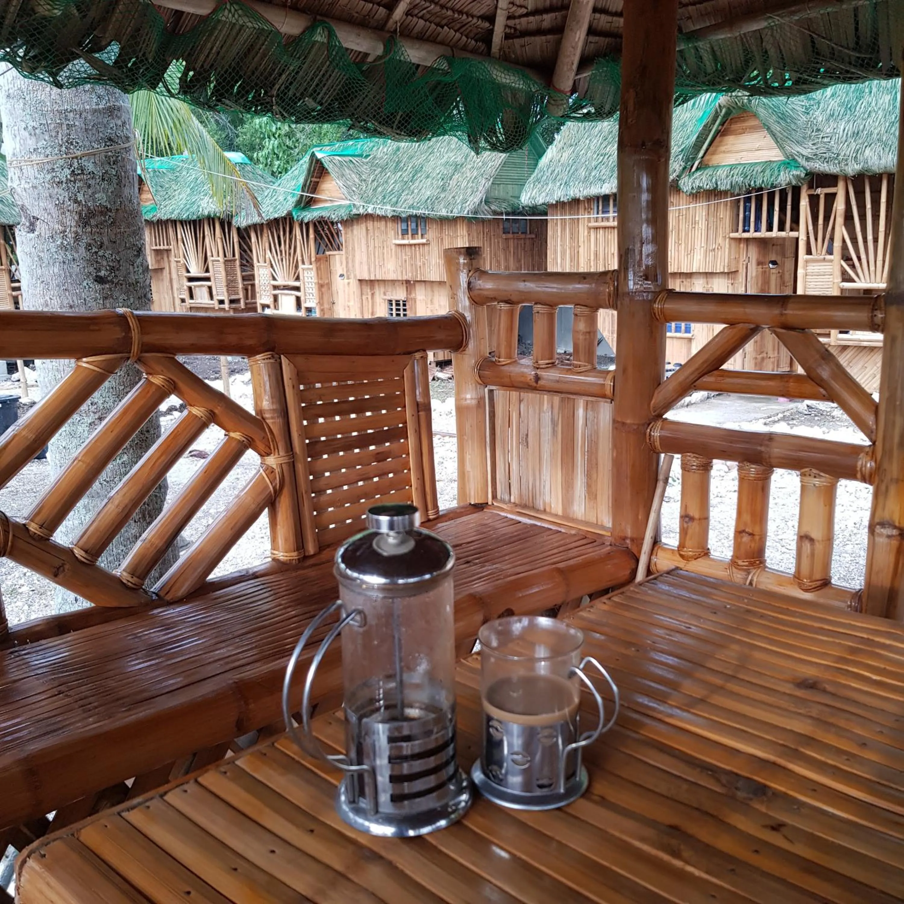 Restaurant/places to eat in Nirvana Bamboo & Dive resort