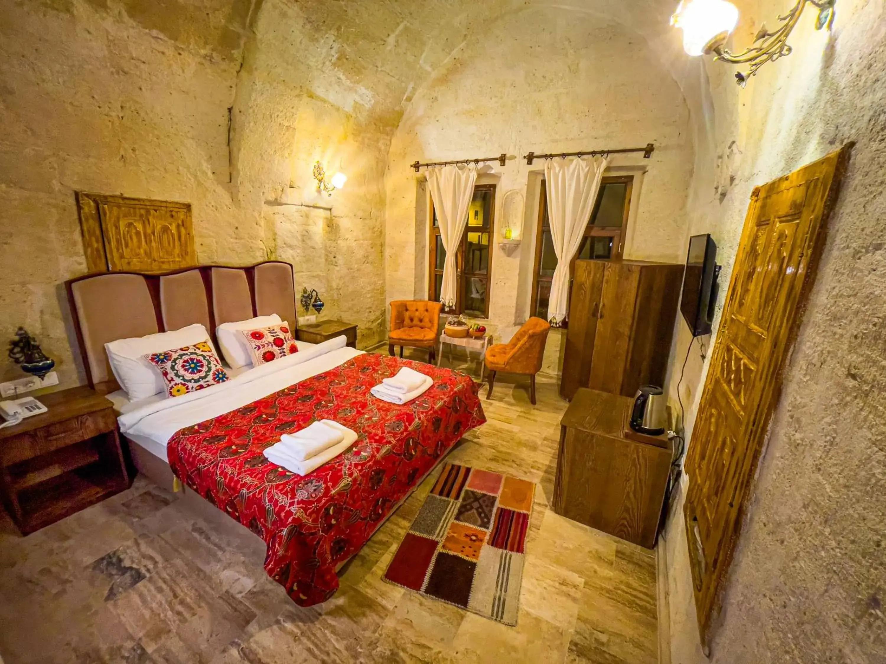 Deluxe Double Room in Heritage Cave Suites Deluxe Double Room in Heritage Cave Suites