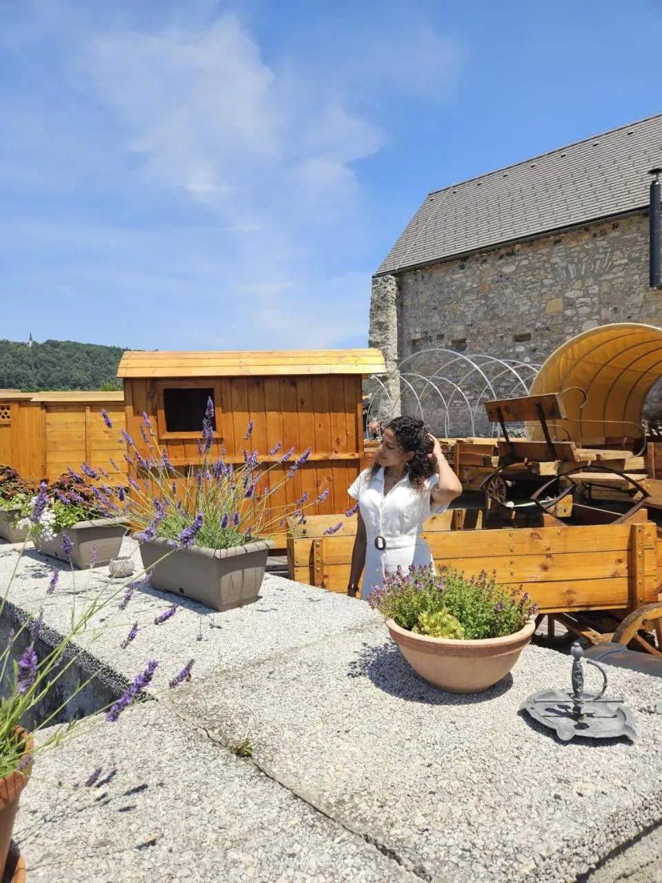 Garden in Vinica Castle Boutique & Spa Hotel