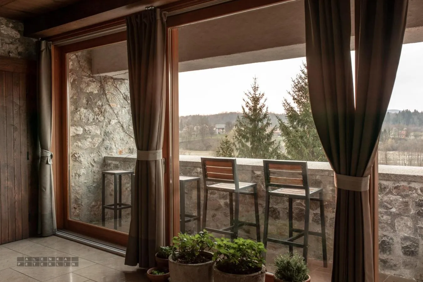 Balcony/Terrace in Vinica Castle Boutique & Spa Hotel