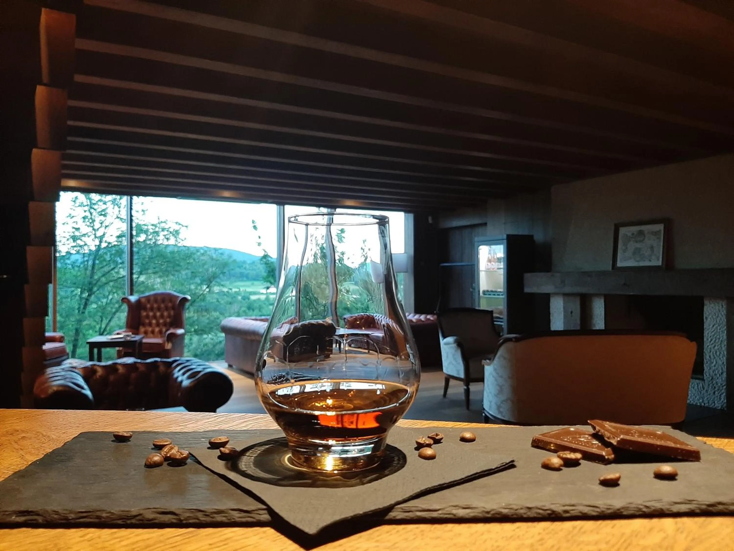 Communal lounge/ TV room in Vinica Castle Boutique & Spa Hotel