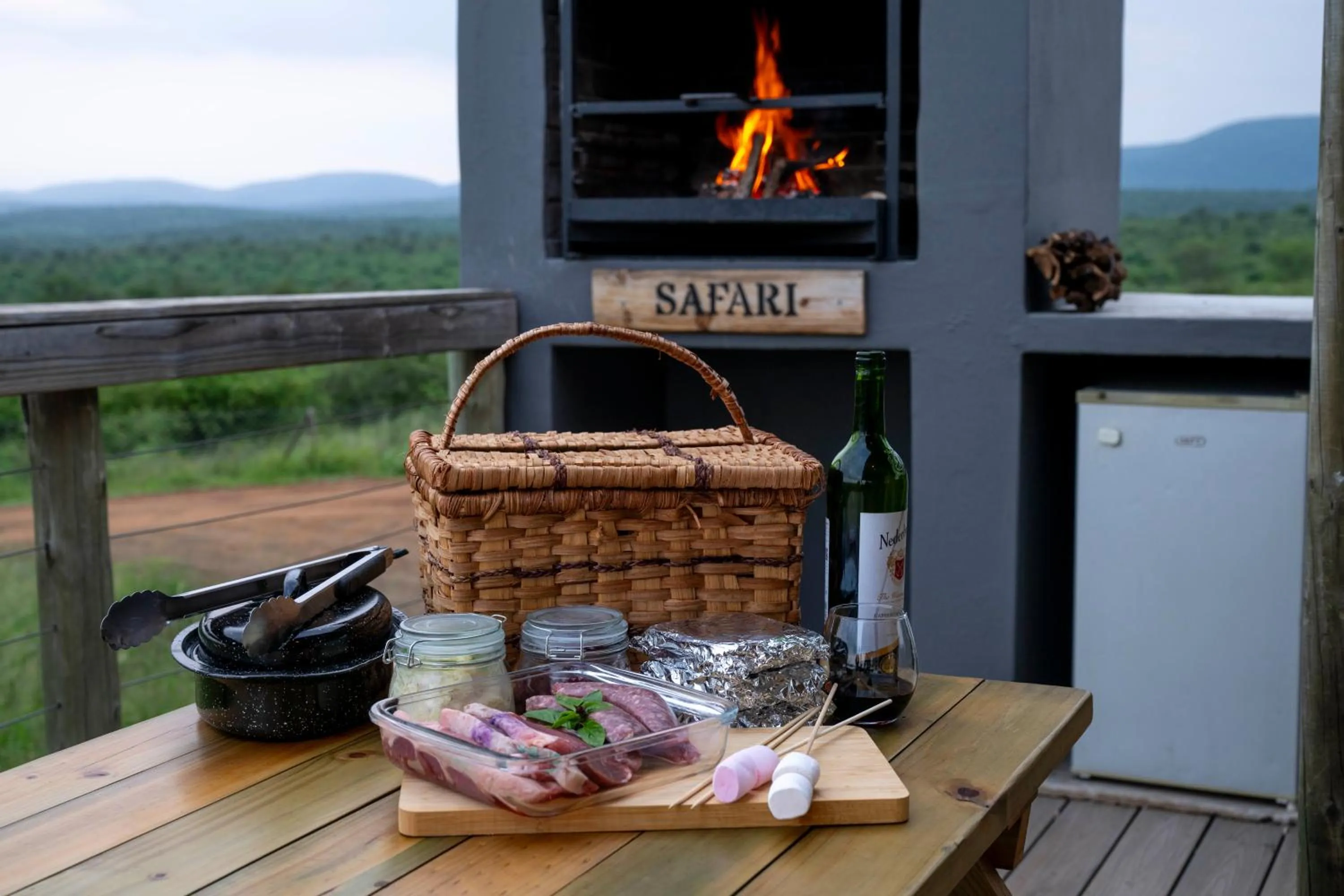 Property building in AfriCamps at White Elephant Safaris