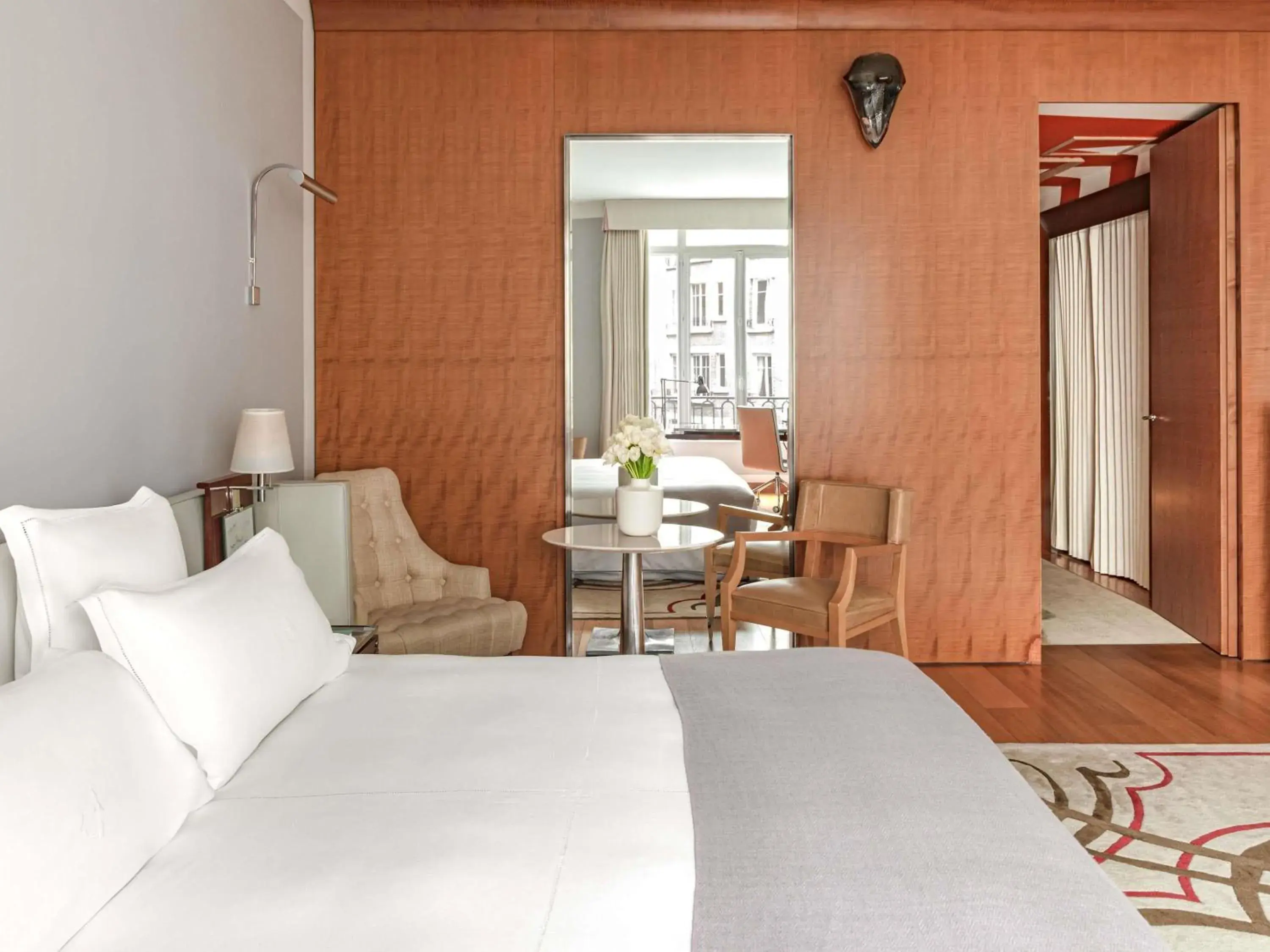 Bedroom, Bed in Hôtel Le Royal Monceau Raffles Paris Bedroom, Bed in Hôtel Le Royal Monceau Raffles Paris