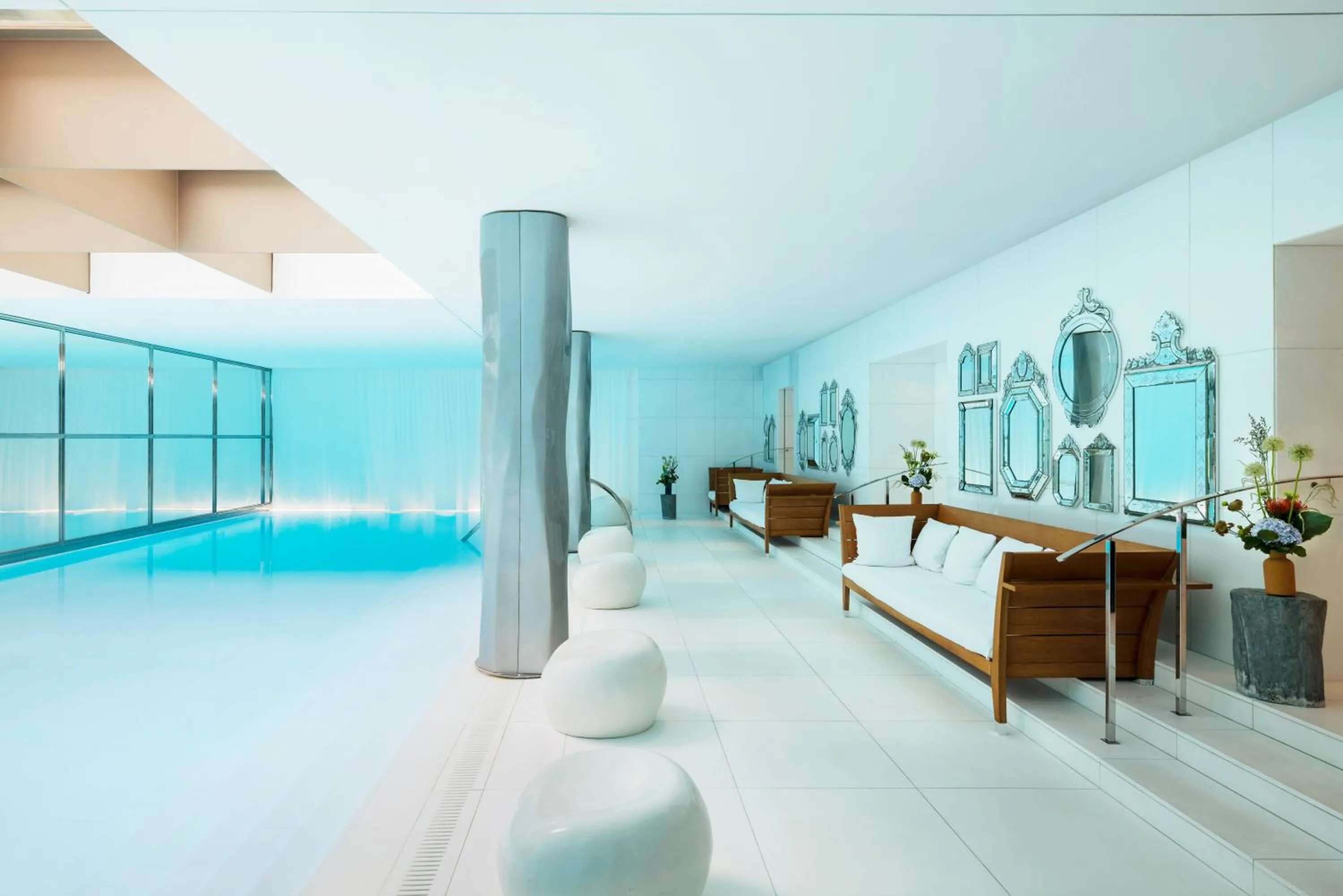 Spa and wellness centre/facilities in Hôtel Le Royal Monceau Raffles Paris