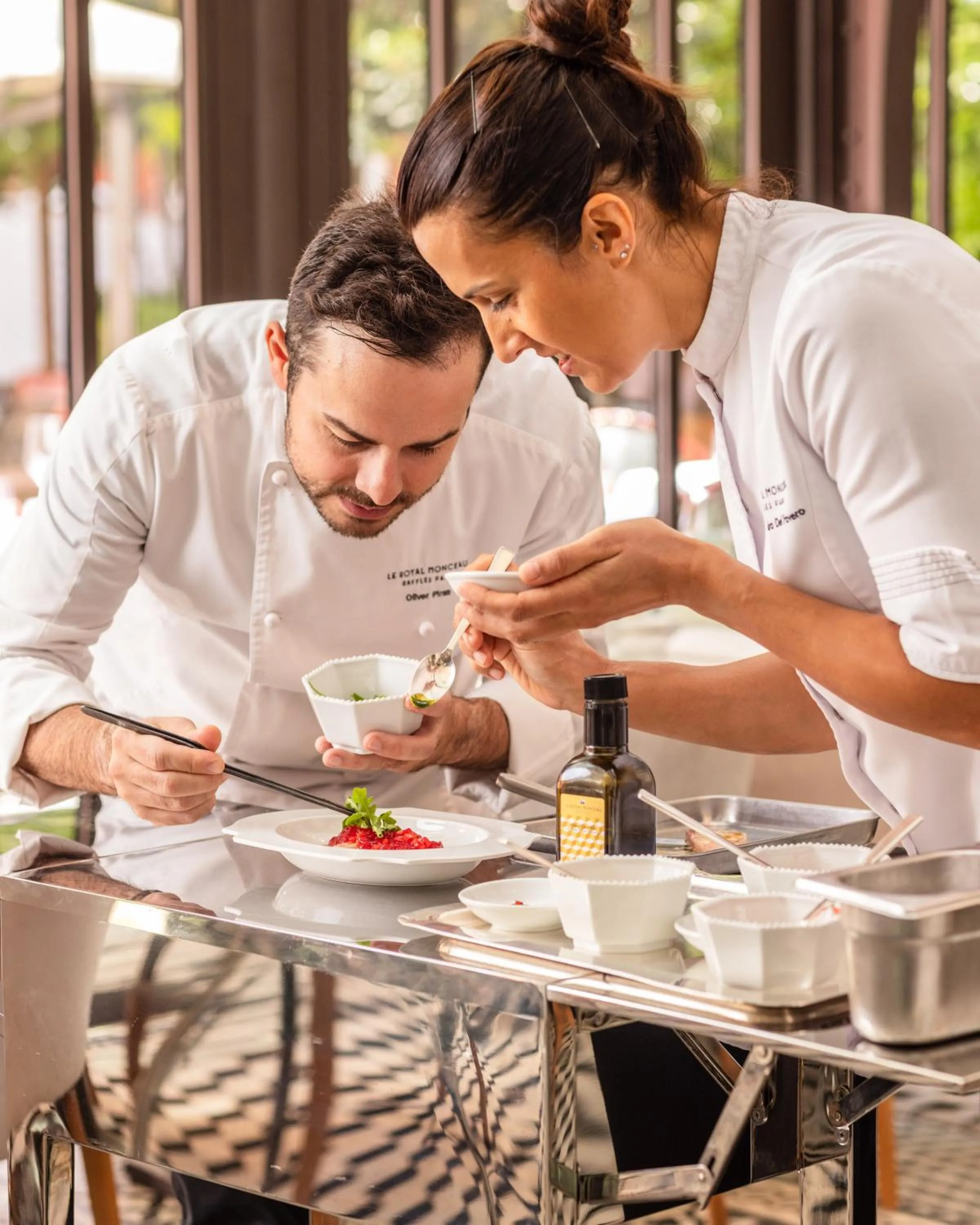 Restaurant/places to eat in Hôtel Le Royal Monceau Raffles Paris