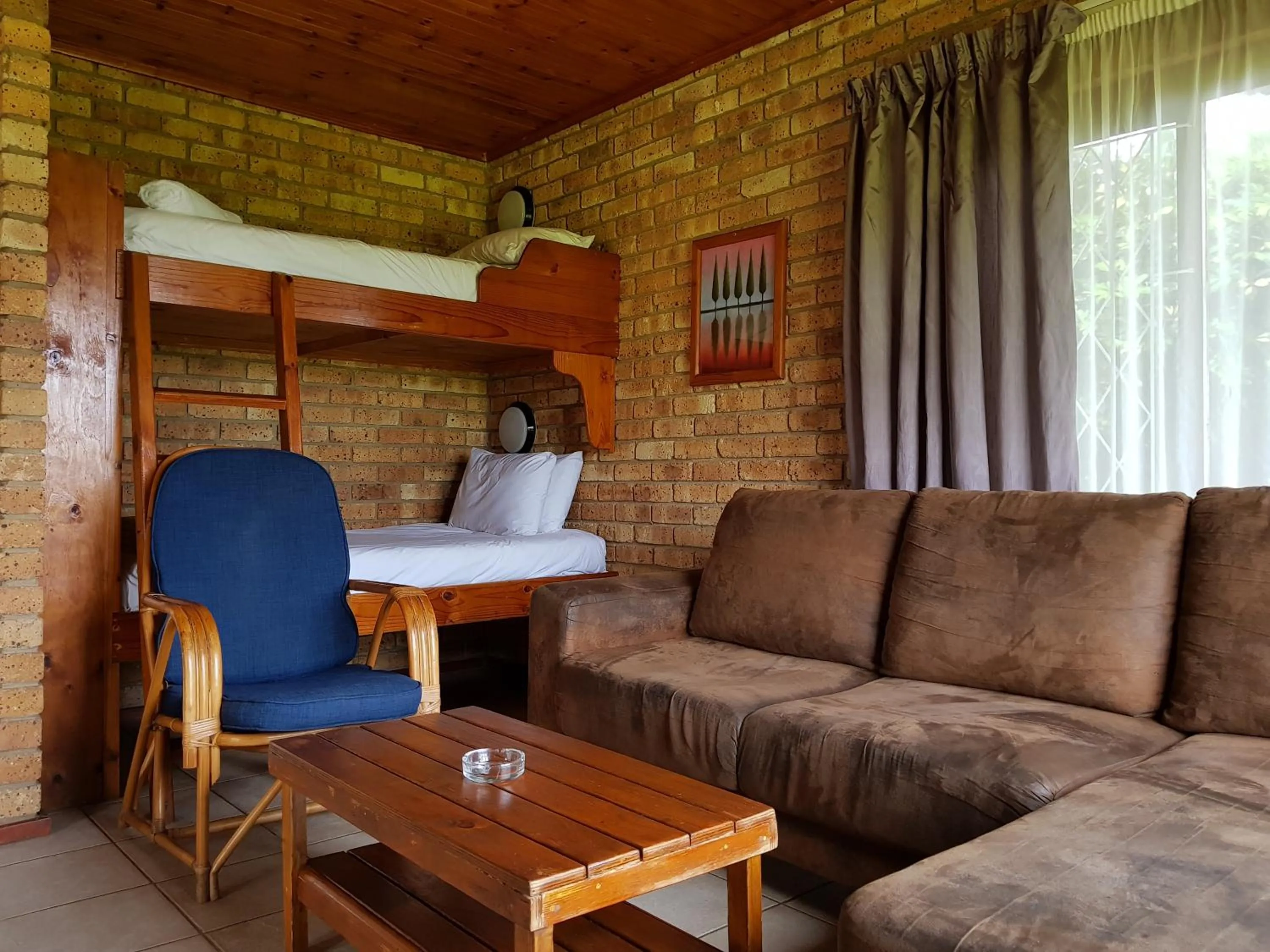 Living room in Port Edward Holiday Resort