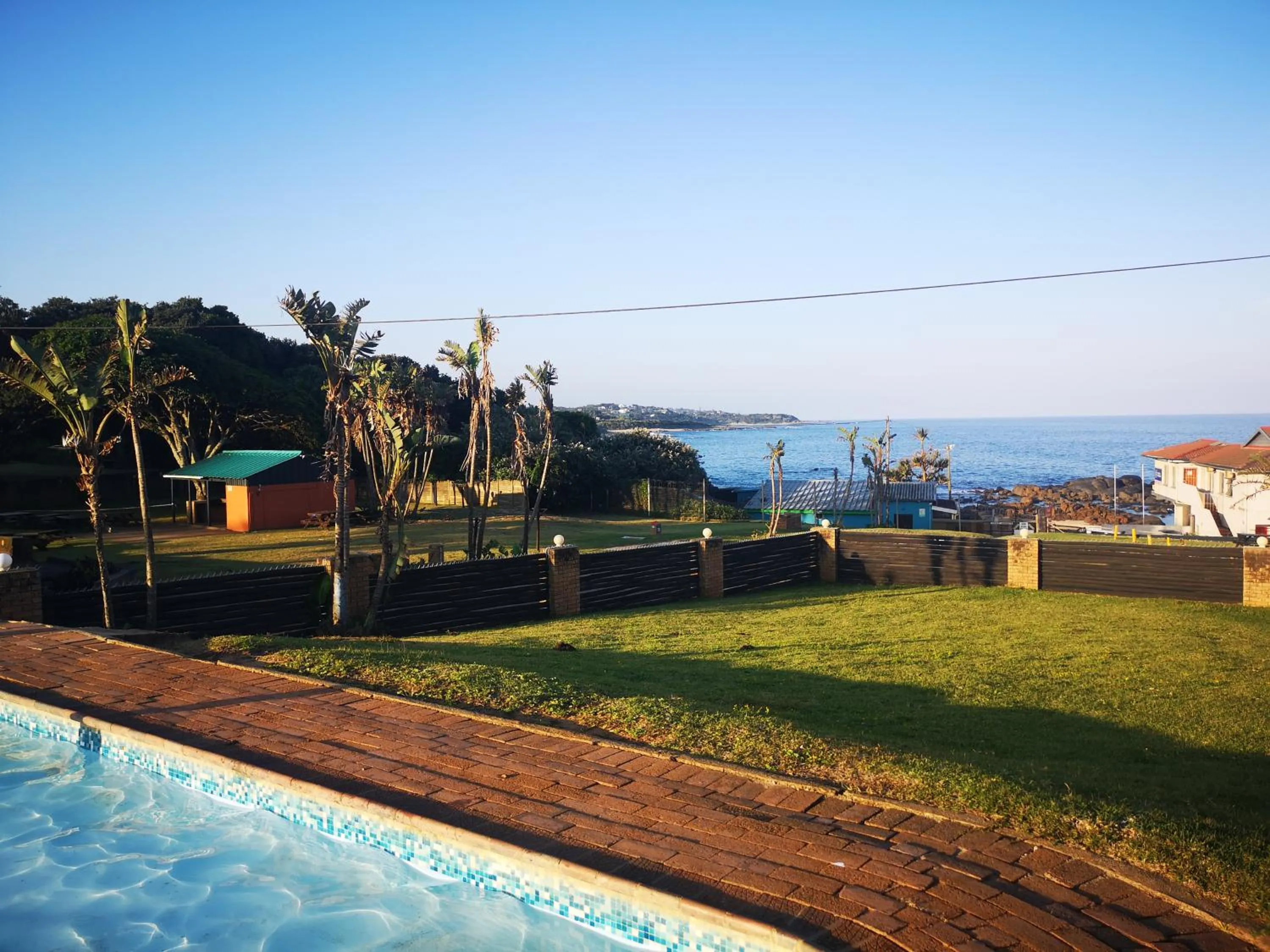 Swimming pool in Port Edward Holiday Resort